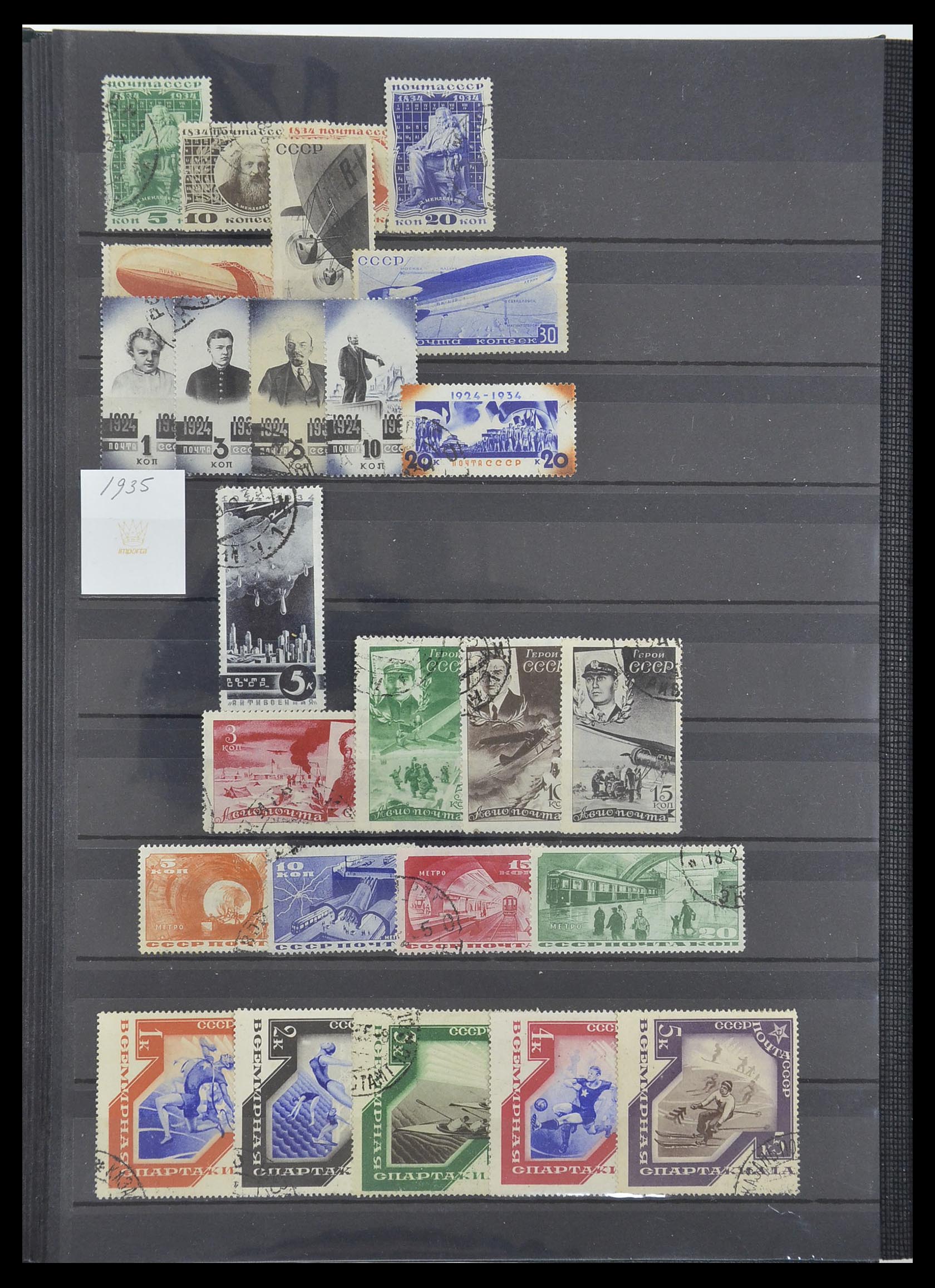33674 014 - Postzegelverzameling 33674 Rusland 1858-1999.