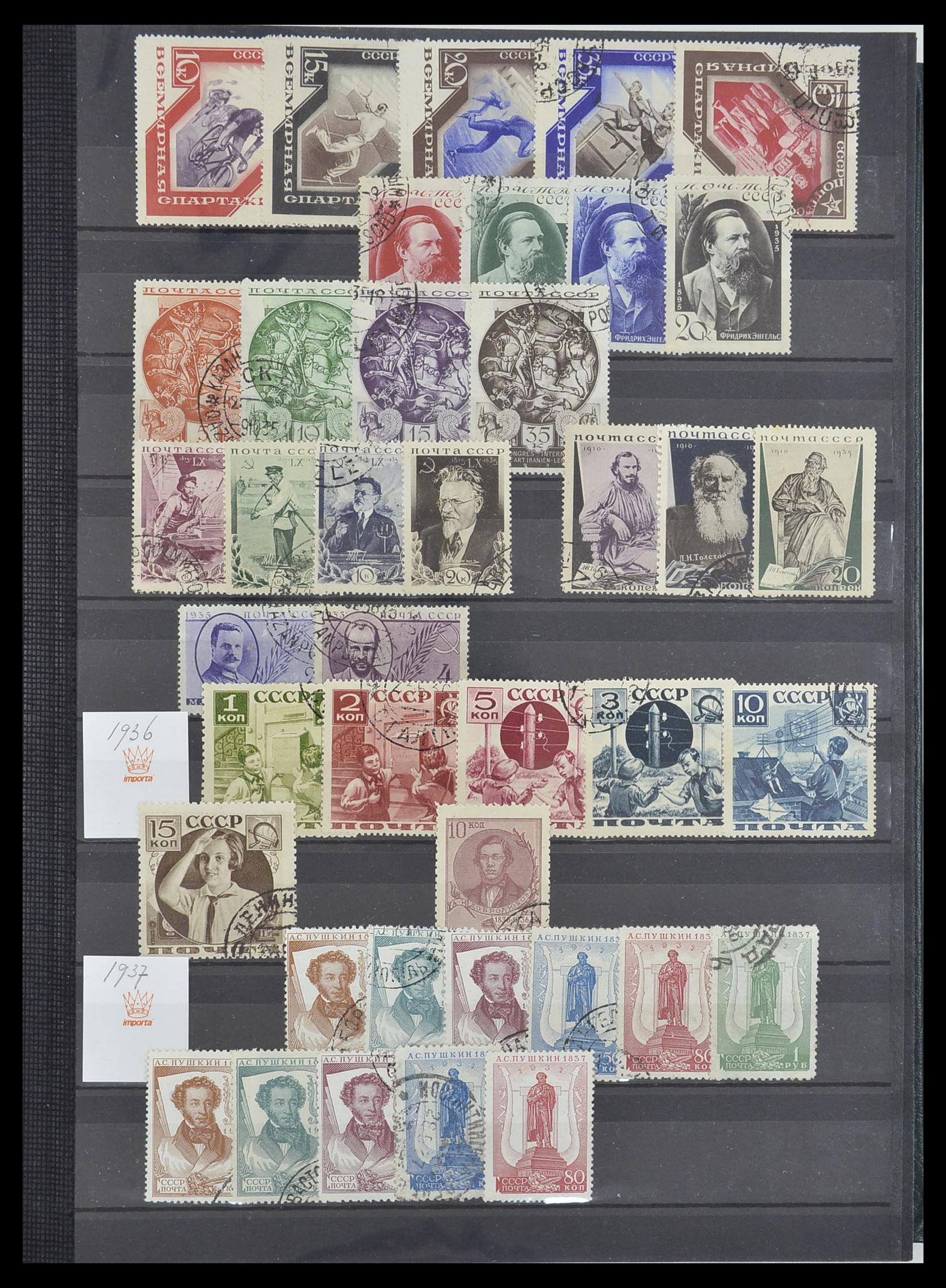 33674 015 - Postzegelverzameling 33674 Rusland 1858-1999.