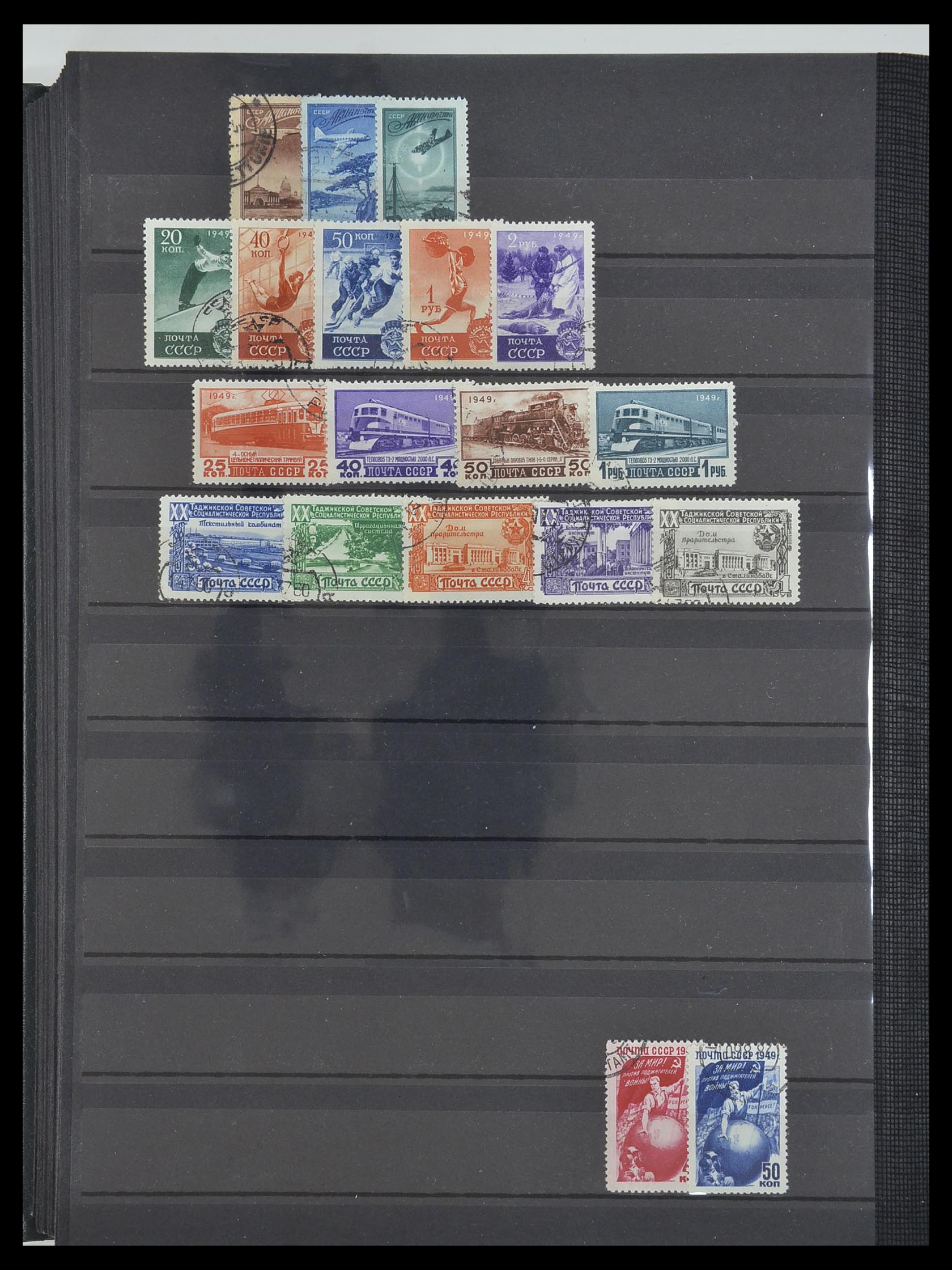 33674 038 - Postzegelverzameling 33674 Rusland 1858-1999.