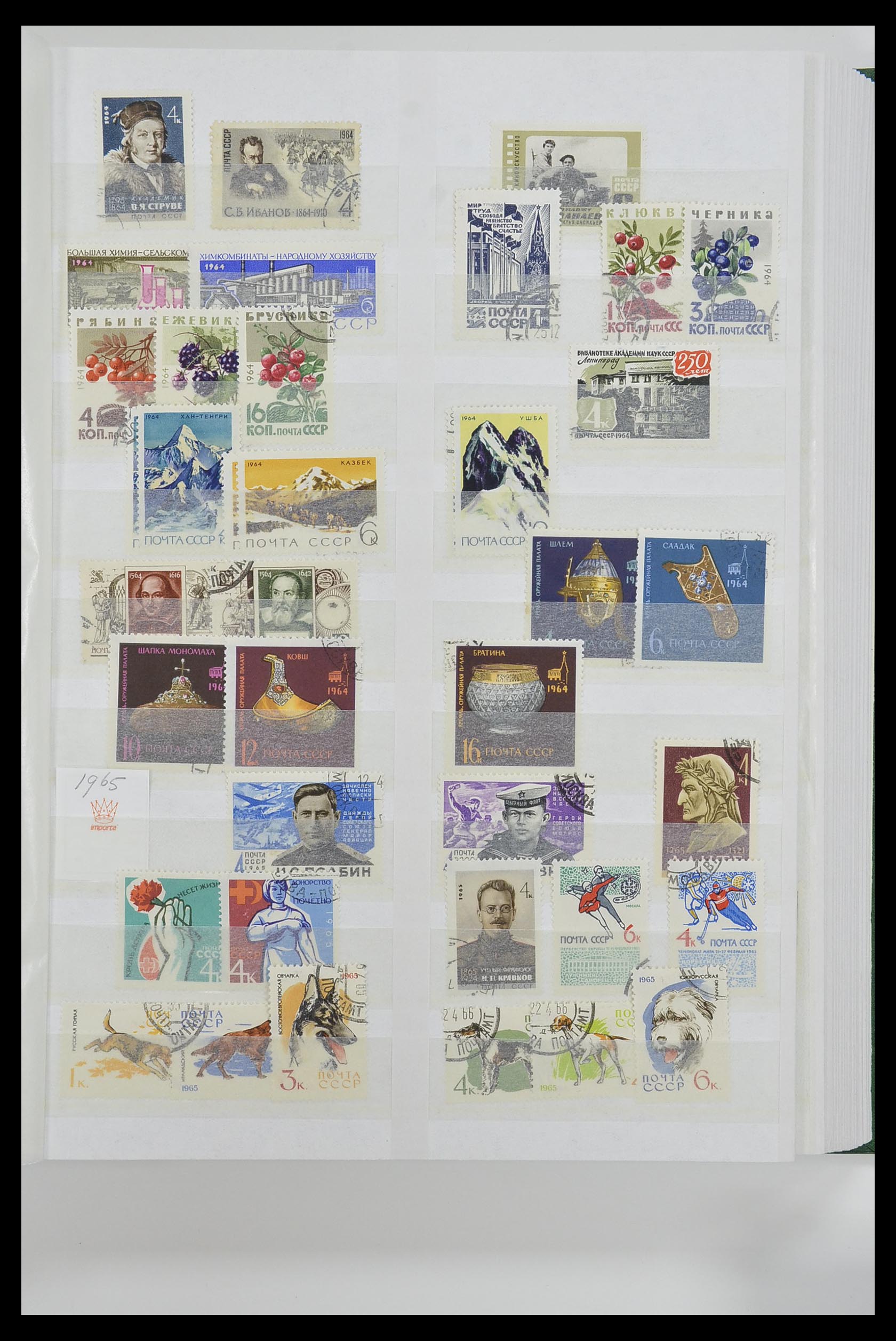 33674 089 - Postzegelverzameling 33674 Rusland 1858-1999.