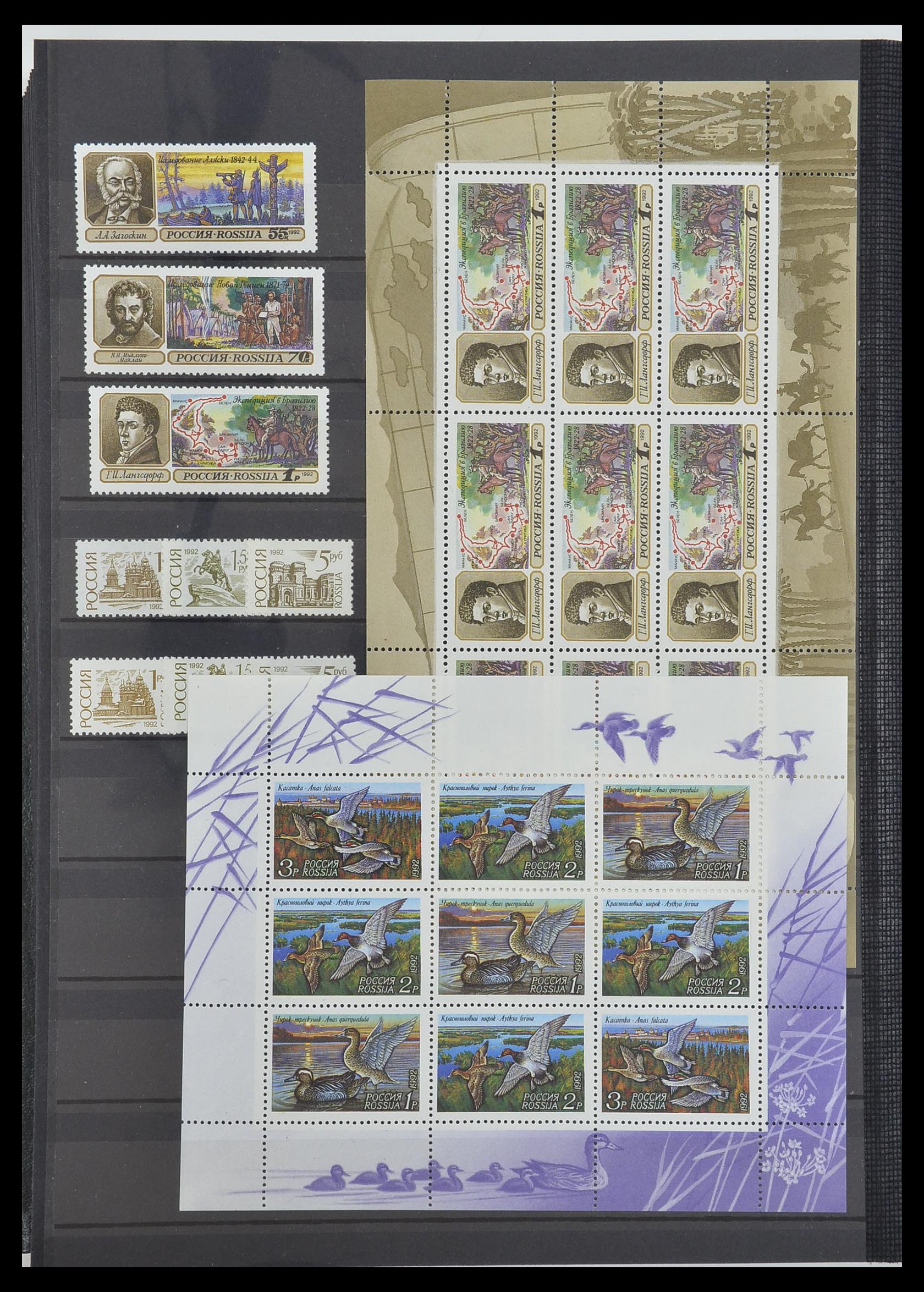 33674 234 - Postzegelverzameling 33674 Rusland 1858-1999.