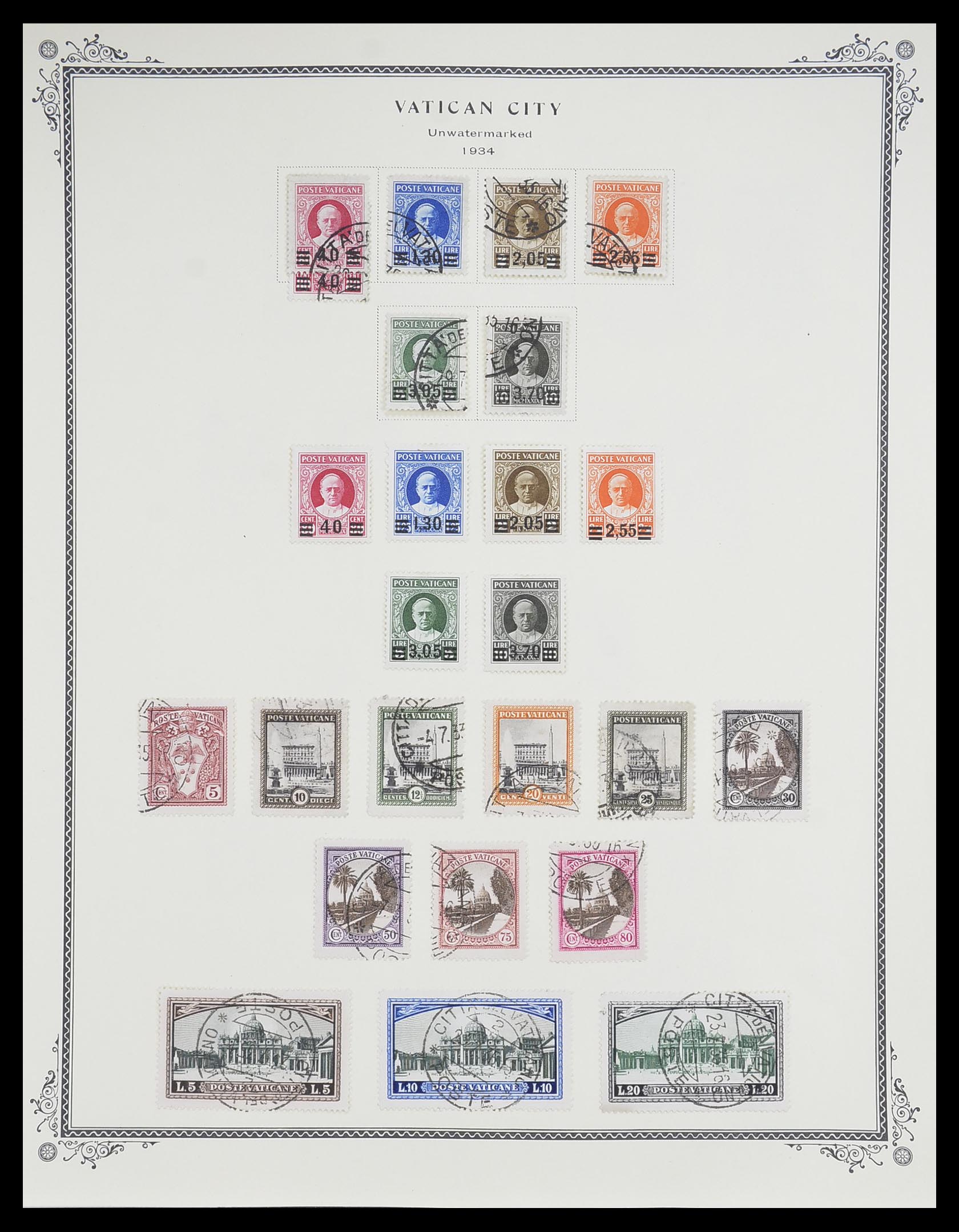 33676 003 - Postzegelverzameling 33676 Vaticaan 1929-1986.