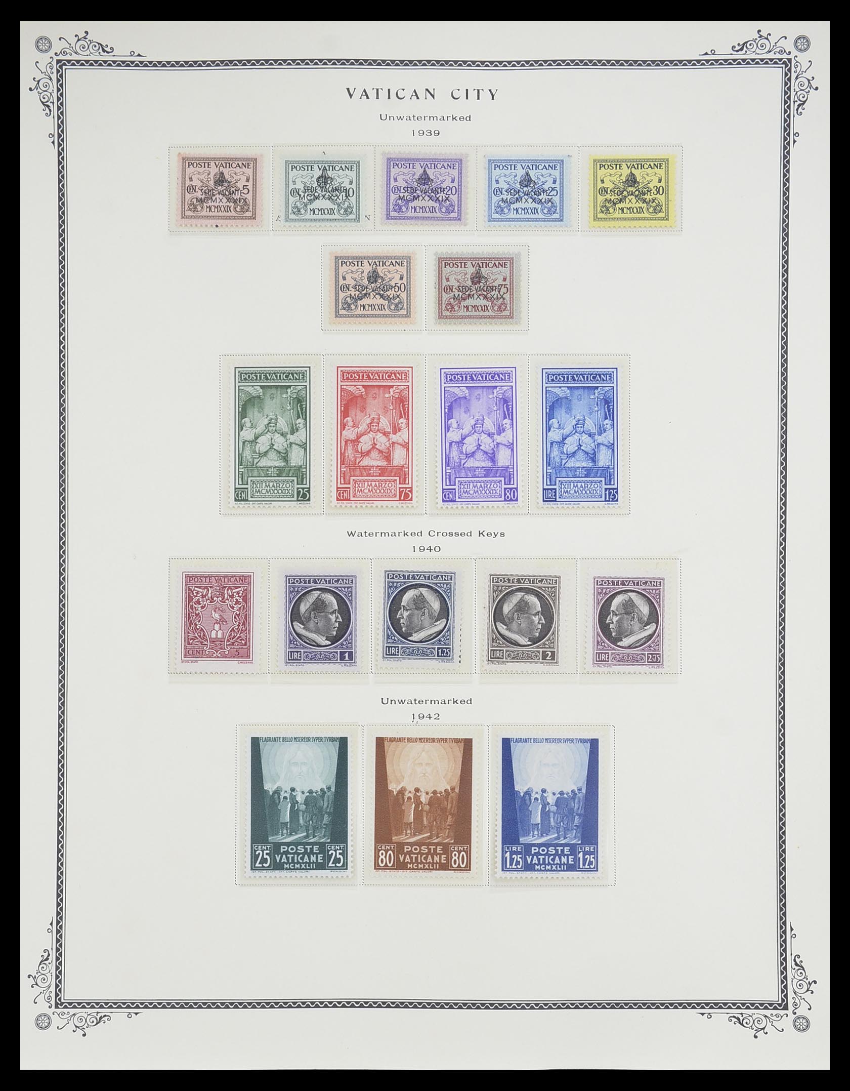 33676 005 - Postzegelverzameling 33676 Vaticaan 1929-1986.