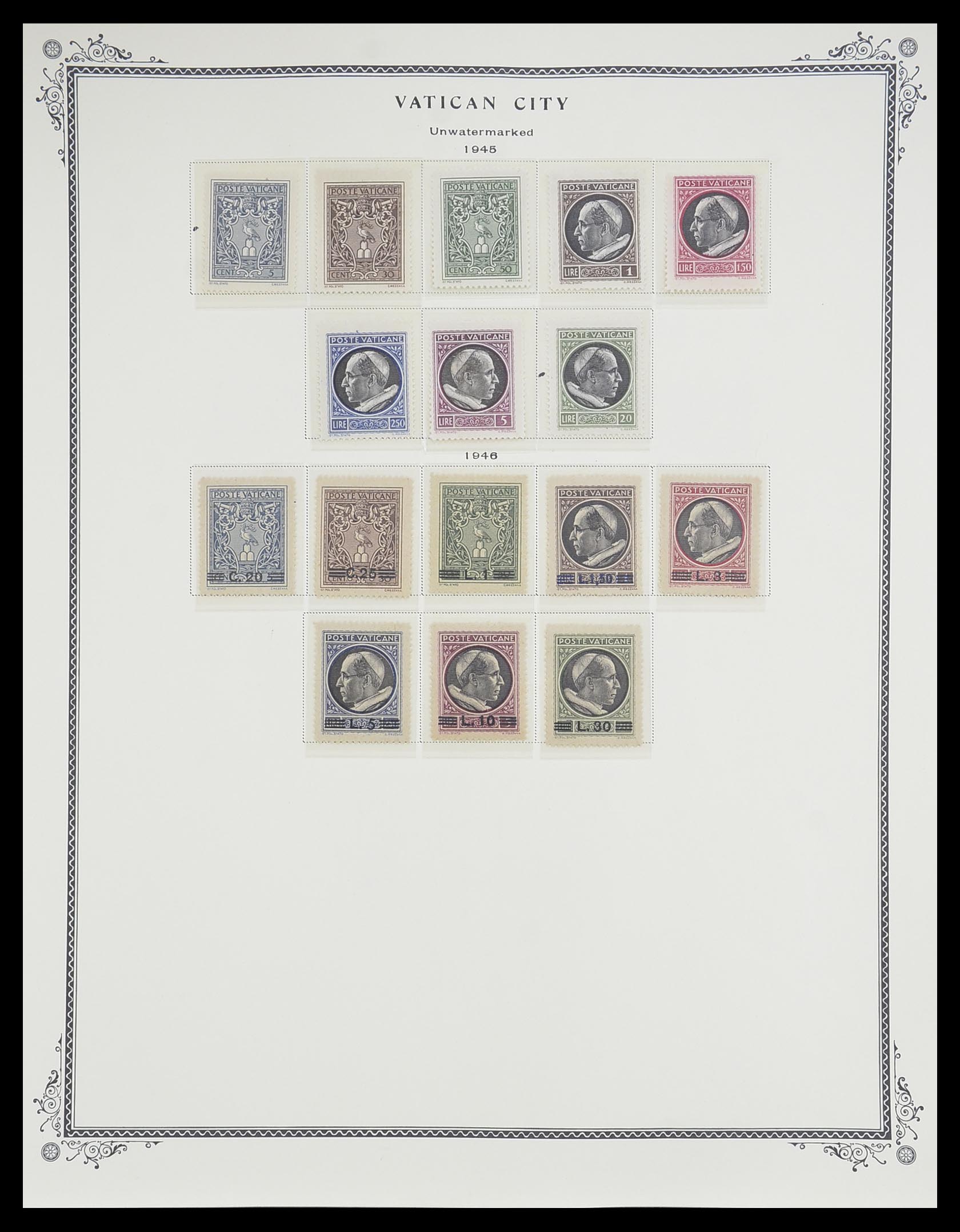33676 007 - Postzegelverzameling 33676 Vaticaan 1929-1986.