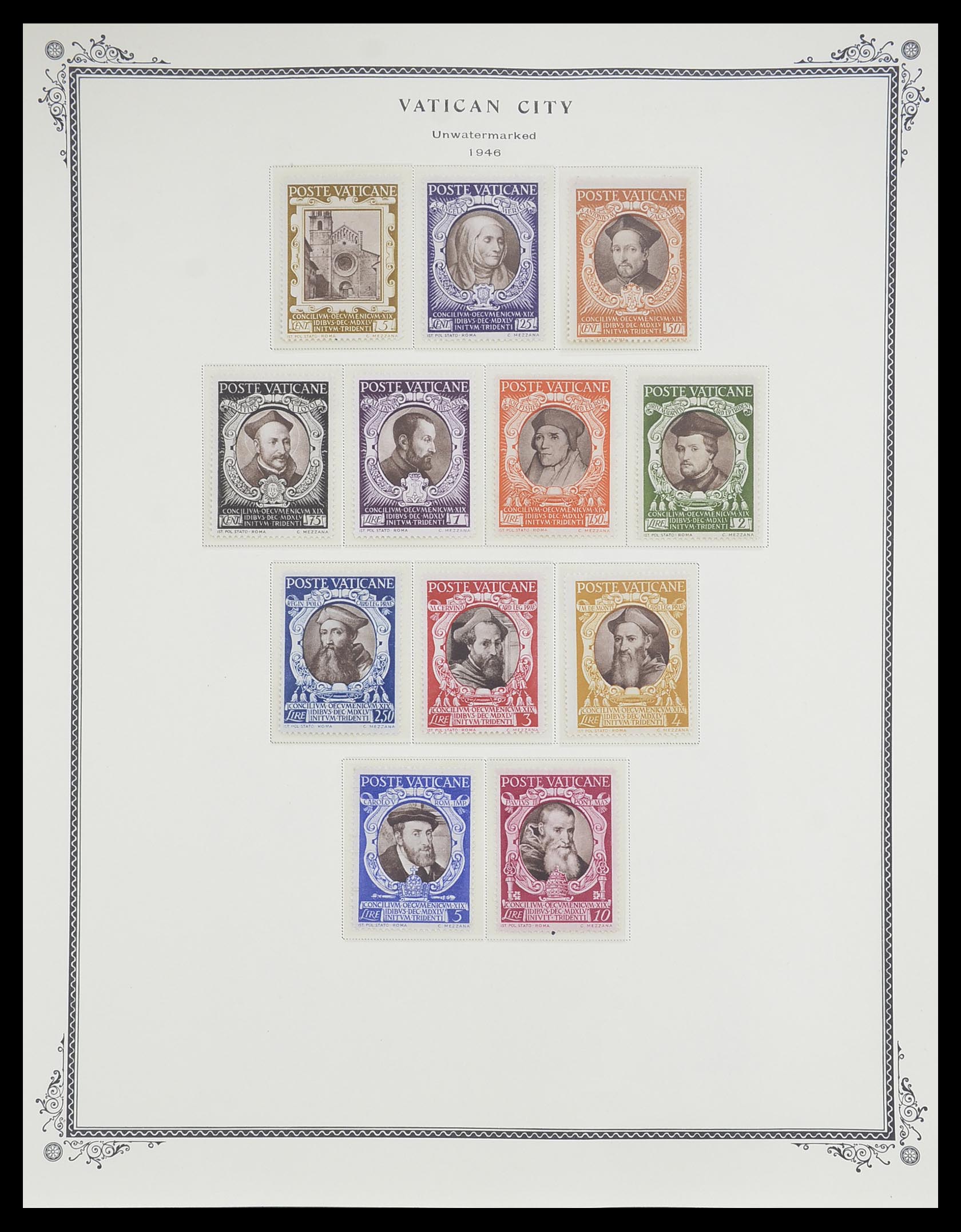 33676 008 - Postzegelverzameling 33676 Vaticaan 1929-1986.