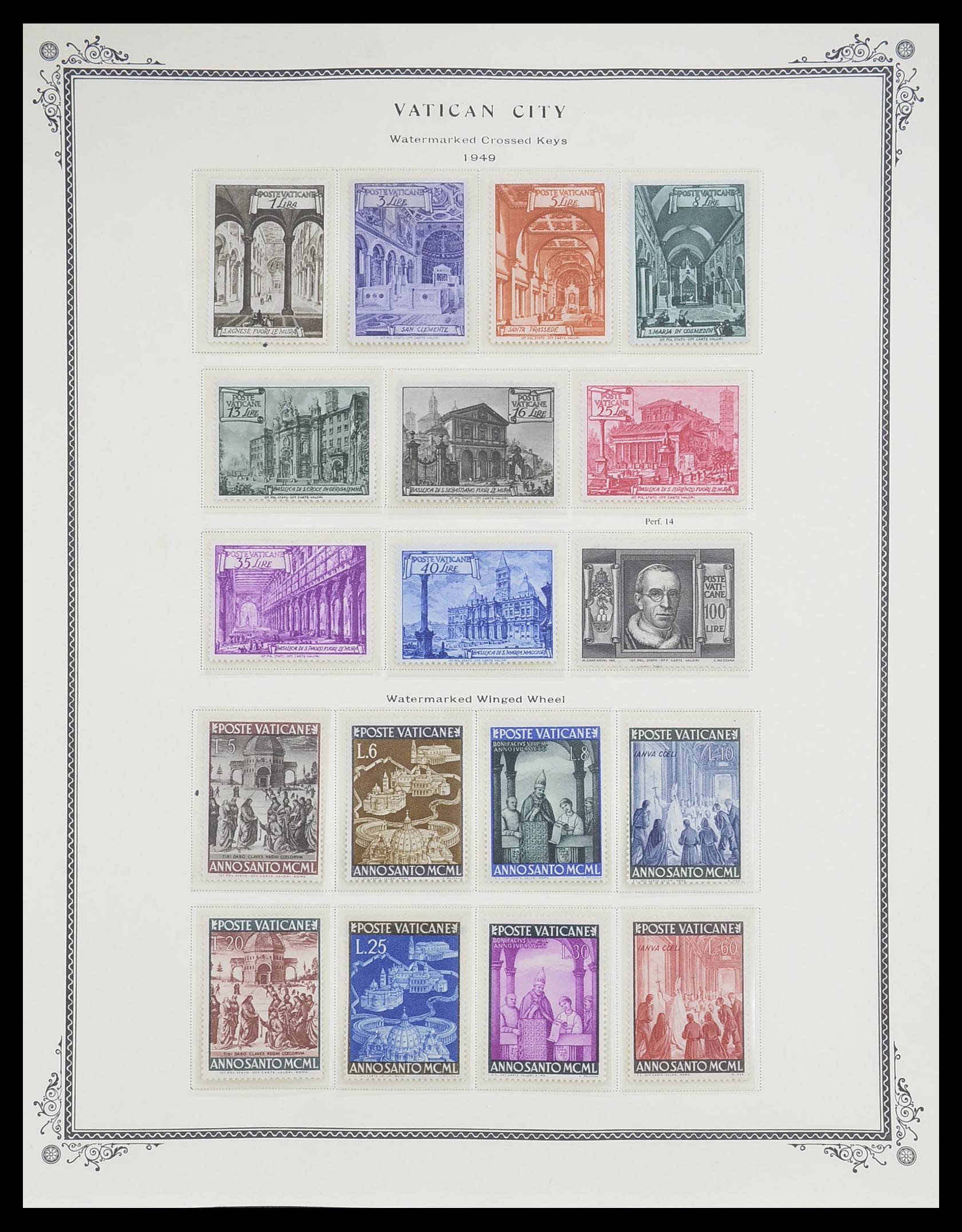33676 009 - Postzegelverzameling 33676 Vaticaan 1929-1986.