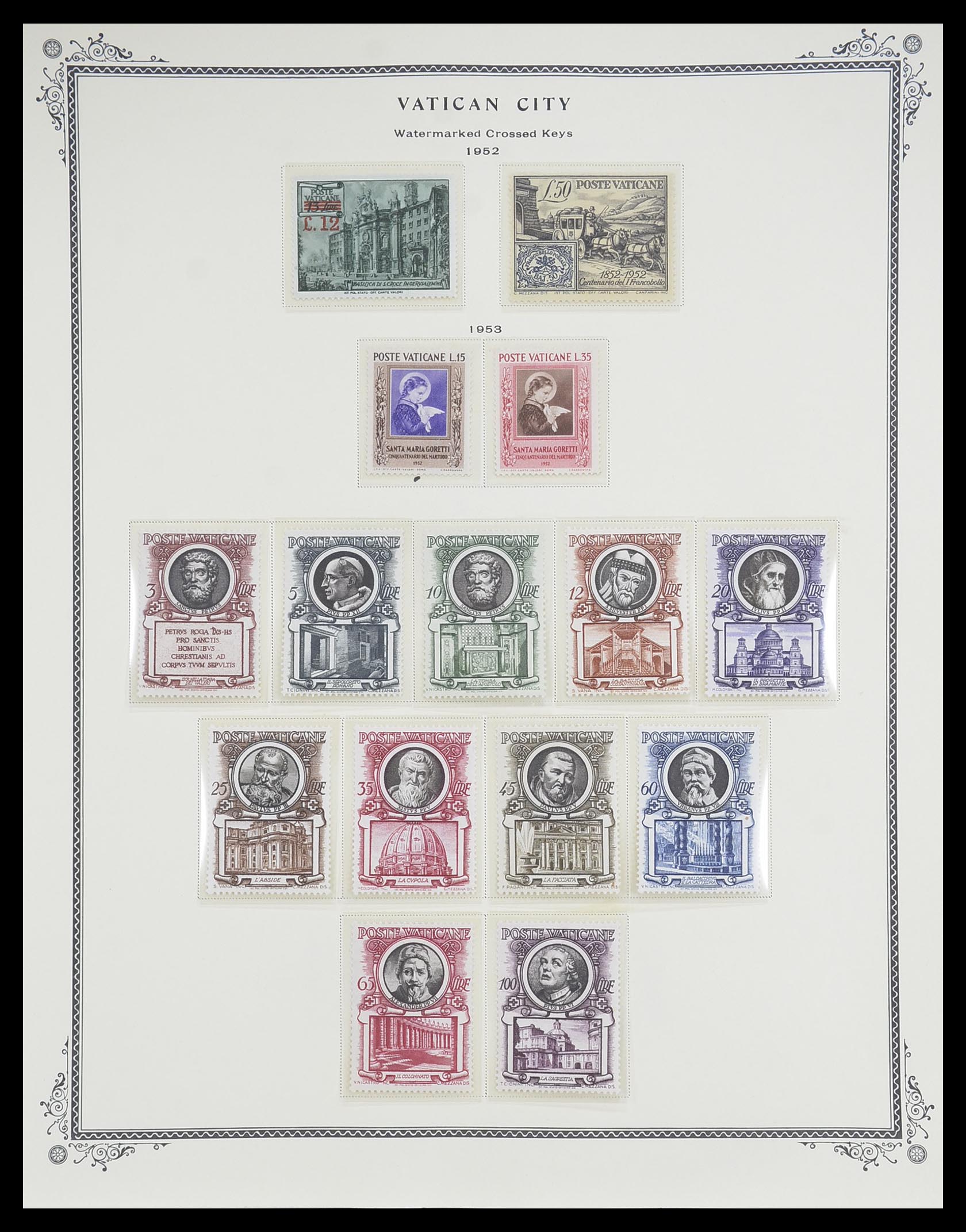 33676 011 - Postzegelverzameling 33676 Vaticaan 1929-1986.