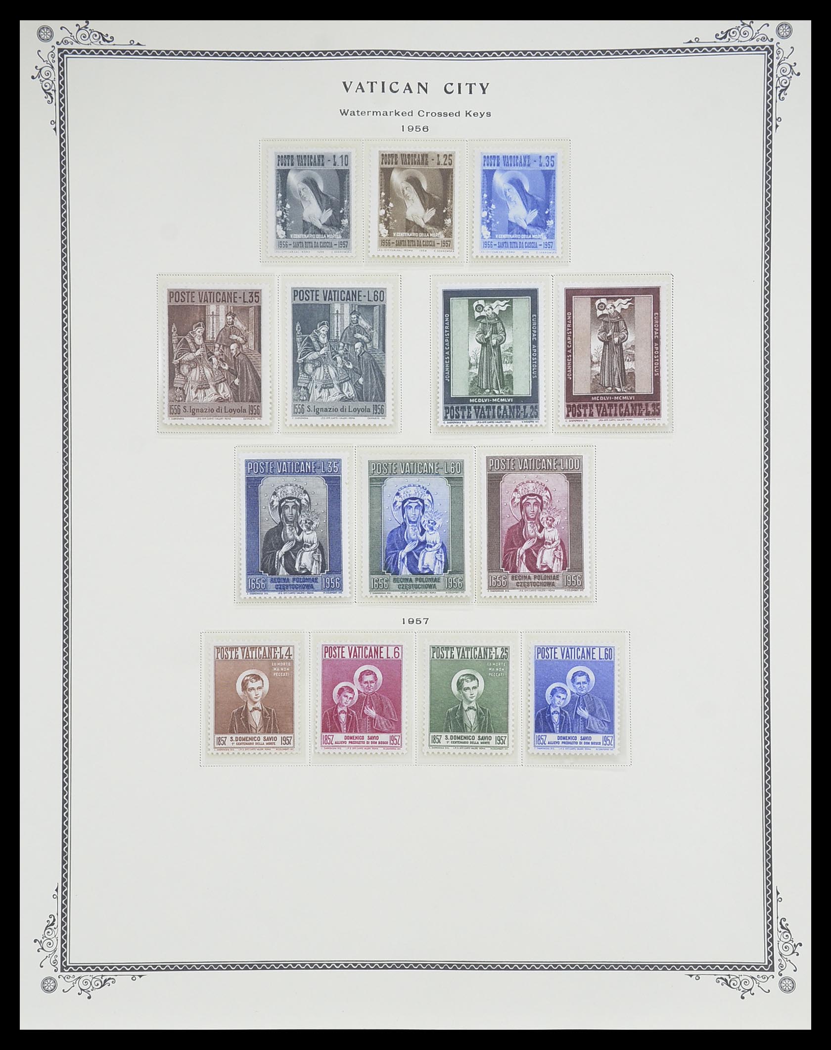 33676 016 - Postzegelverzameling 33676 Vaticaan 1929-1986.