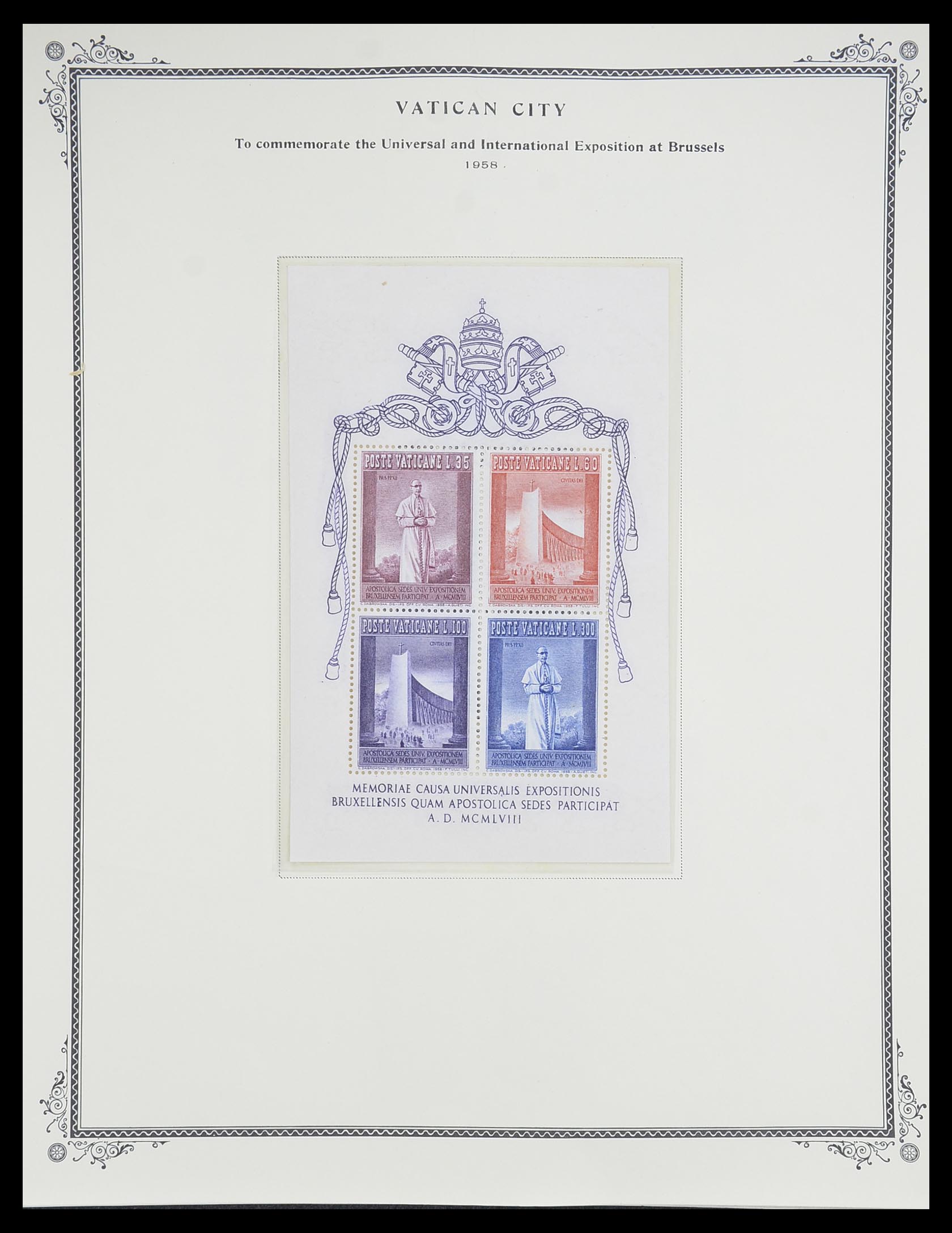 33676 019 - Postzegelverzameling 33676 Vaticaan 1929-1986.