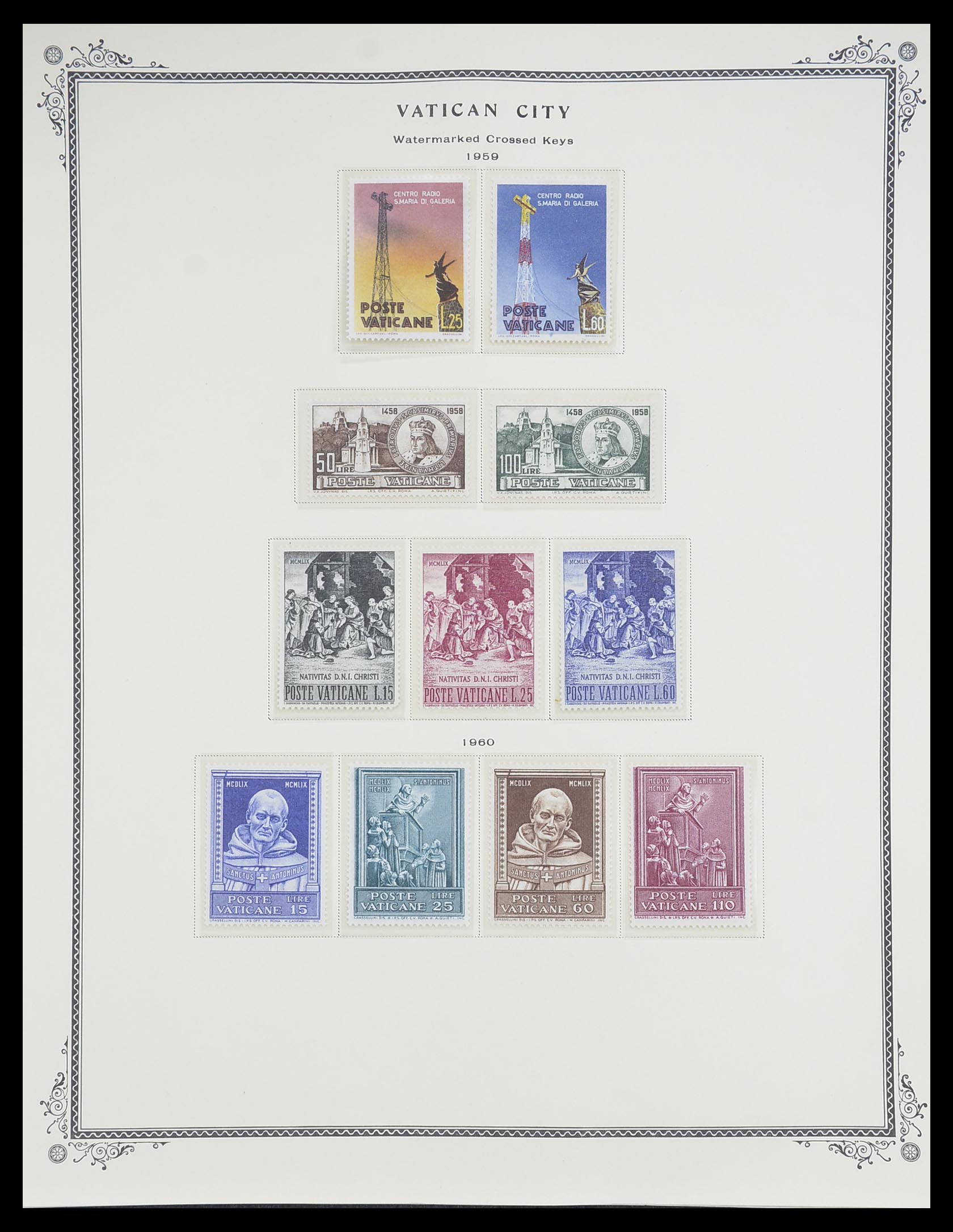 33676 021 - Postzegelverzameling 33676 Vaticaan 1929-1986.