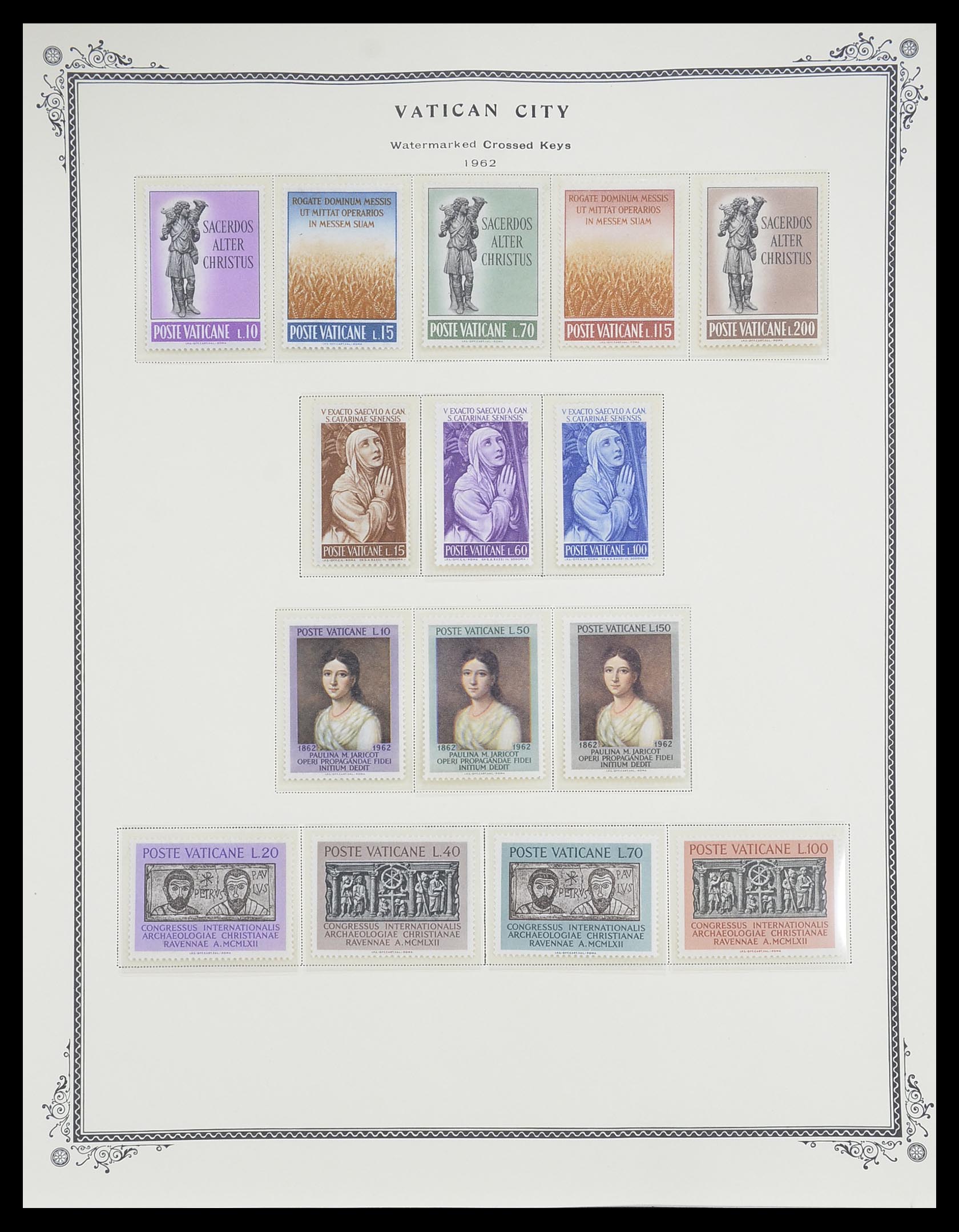 33676 026 - Postzegelverzameling 33676 Vaticaan 1929-1986.
