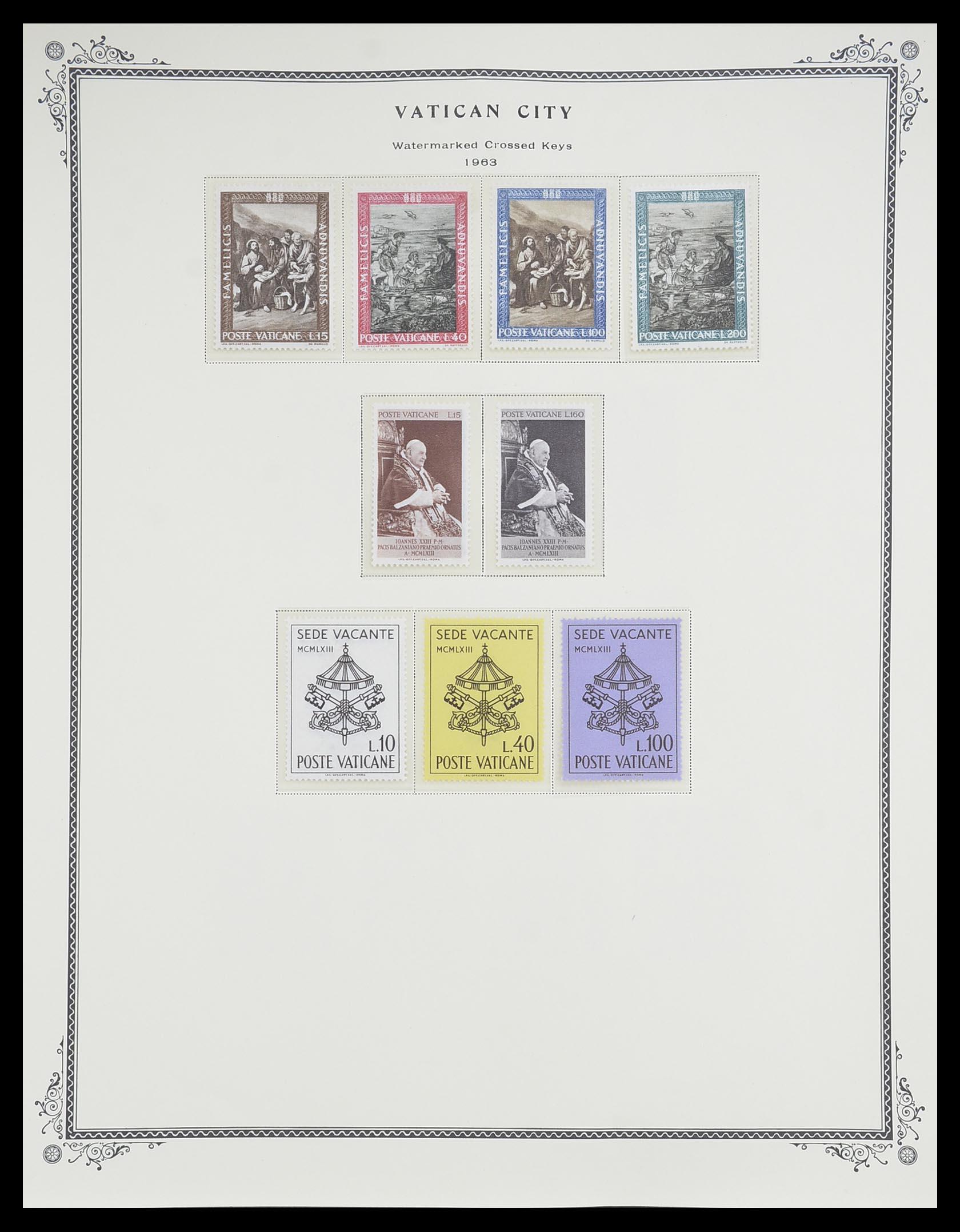 33676 028 - Postzegelverzameling 33676 Vaticaan 1929-1986.