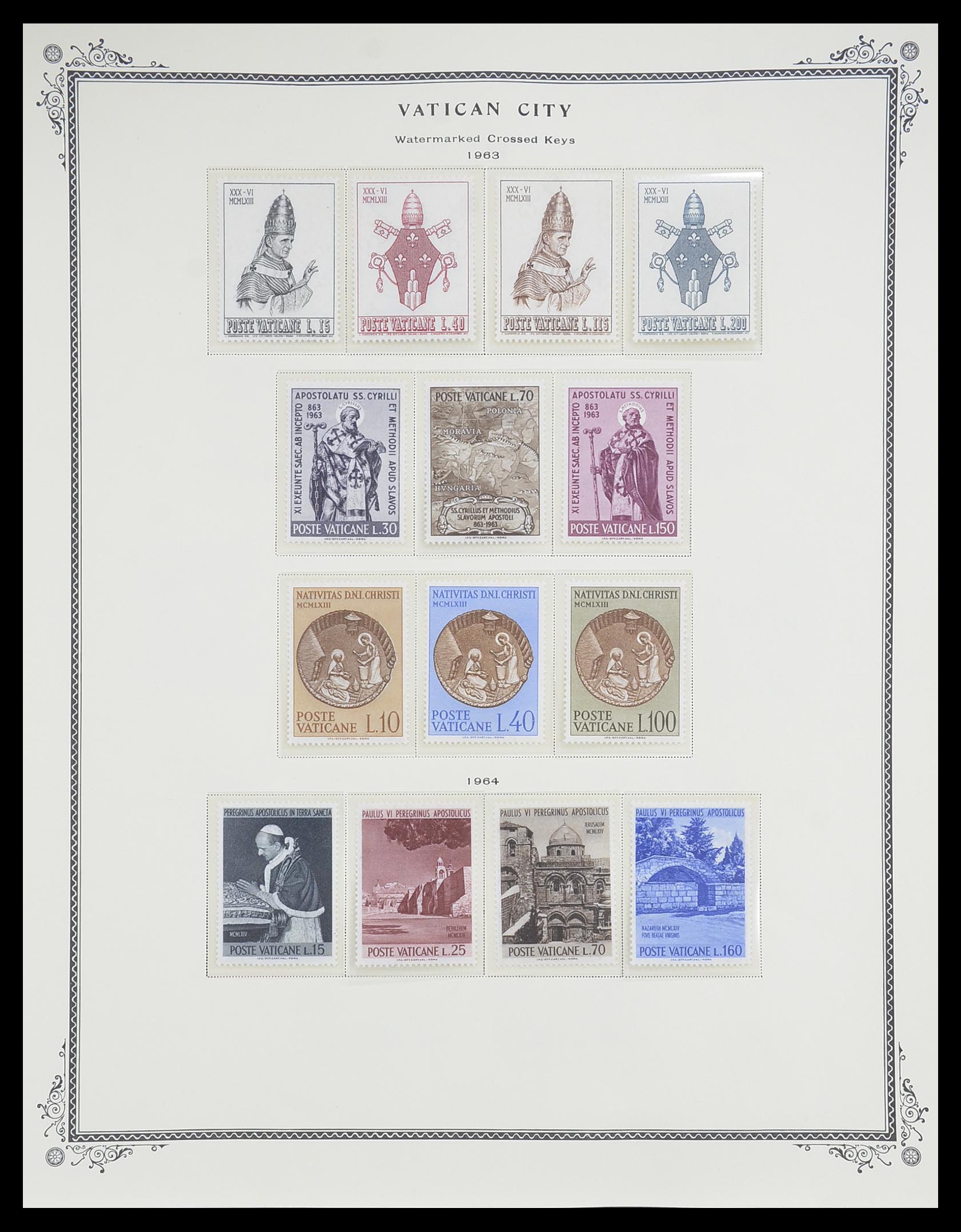 33676 029 - Postzegelverzameling 33676 Vaticaan 1929-1986.