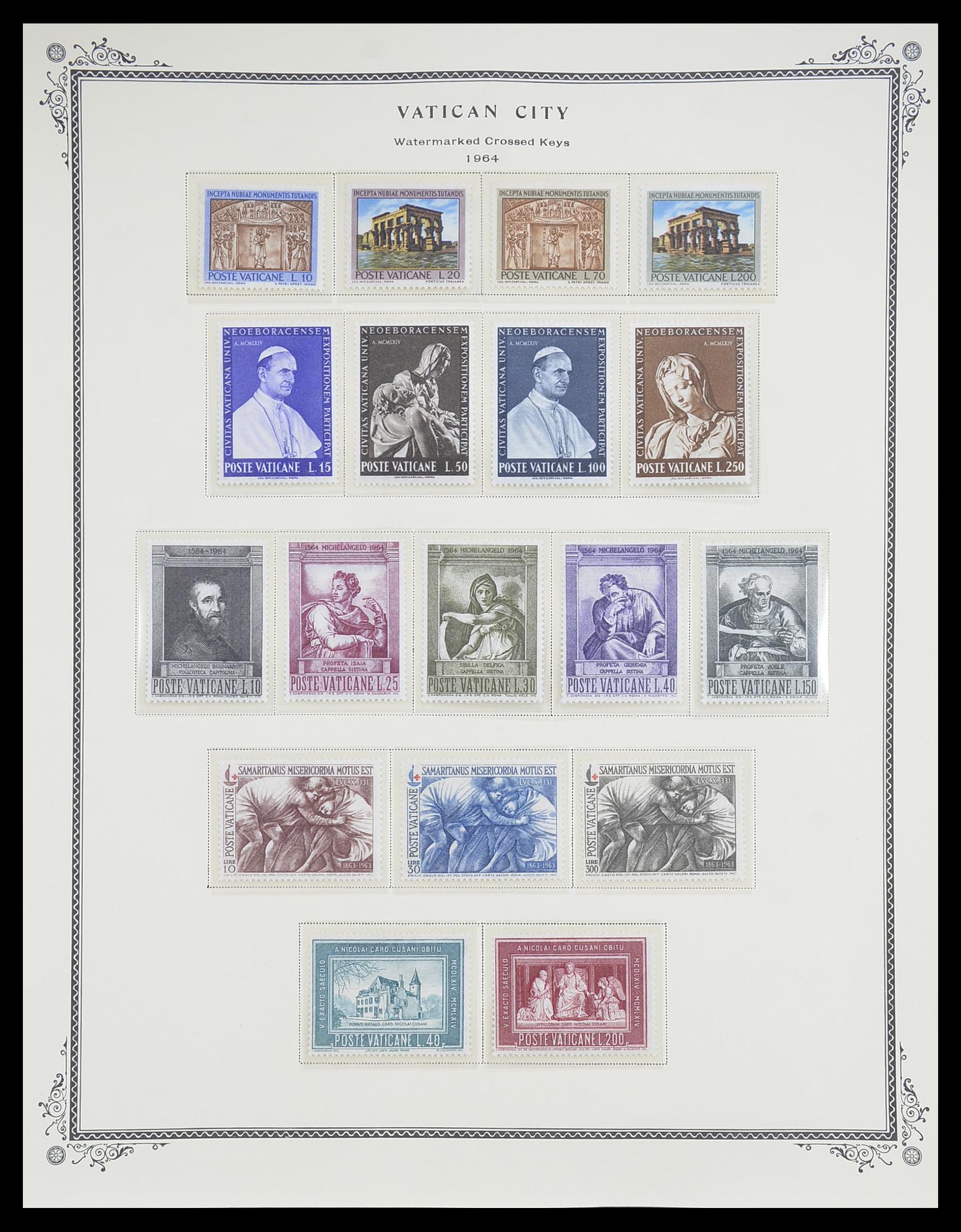 33676 030 - Postzegelverzameling 33676 Vaticaan 1929-1986.