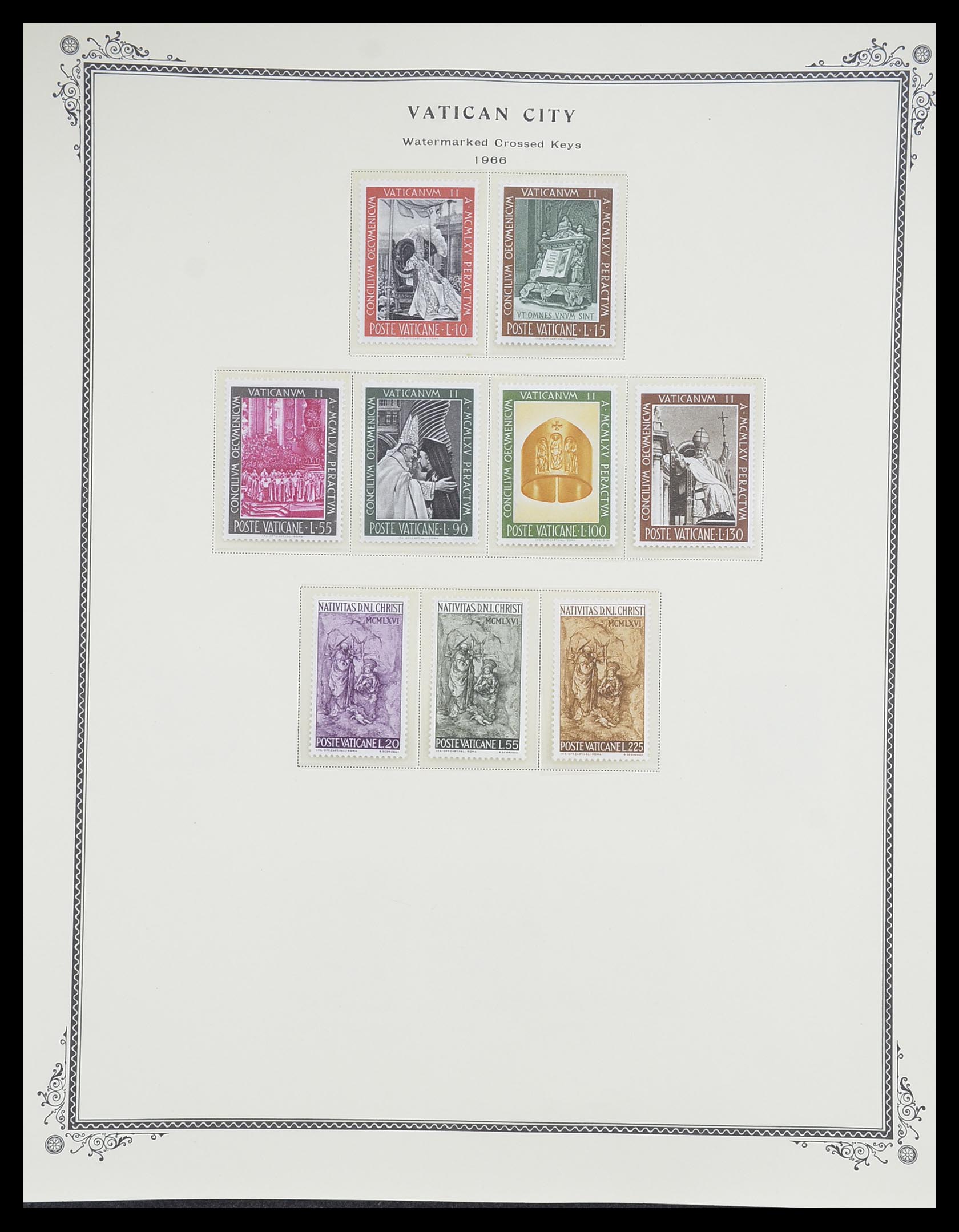 33676 034 - Postzegelverzameling 33676 Vaticaan 1929-1986.