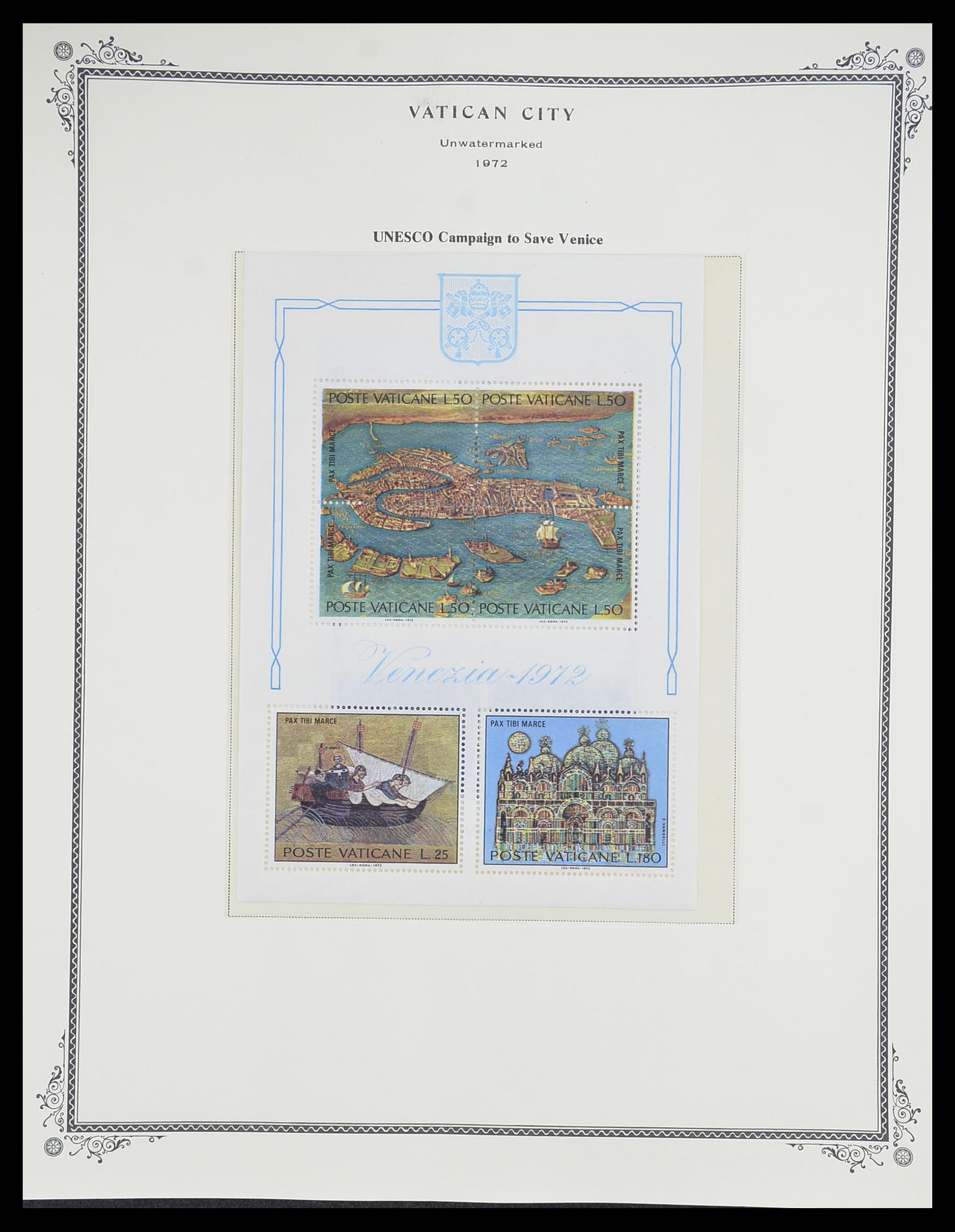 33676 041 - Postzegelverzameling 33676 Vaticaan 1929-1986.