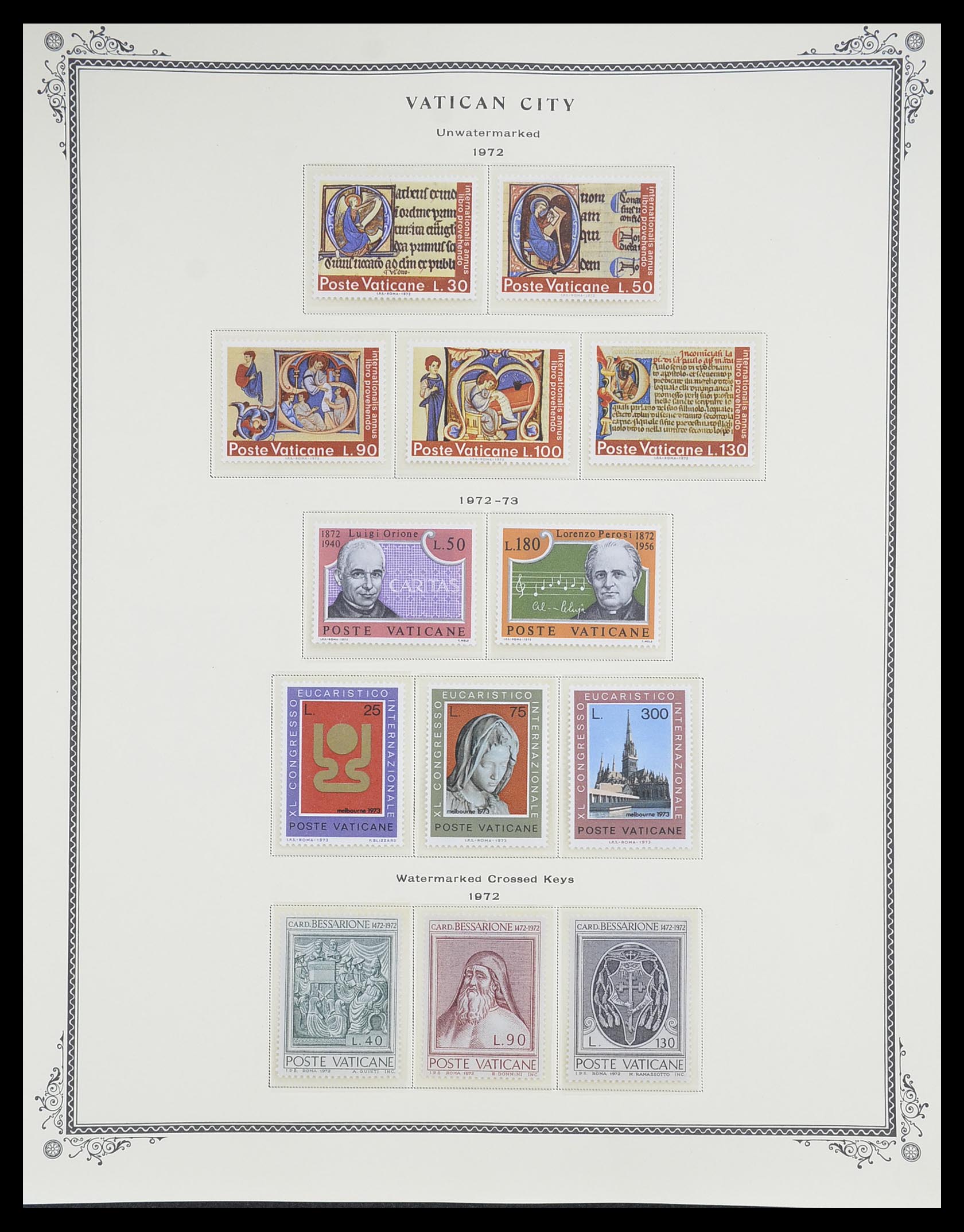 33676 042 - Postzegelverzameling 33676 Vaticaan 1929-1986.
