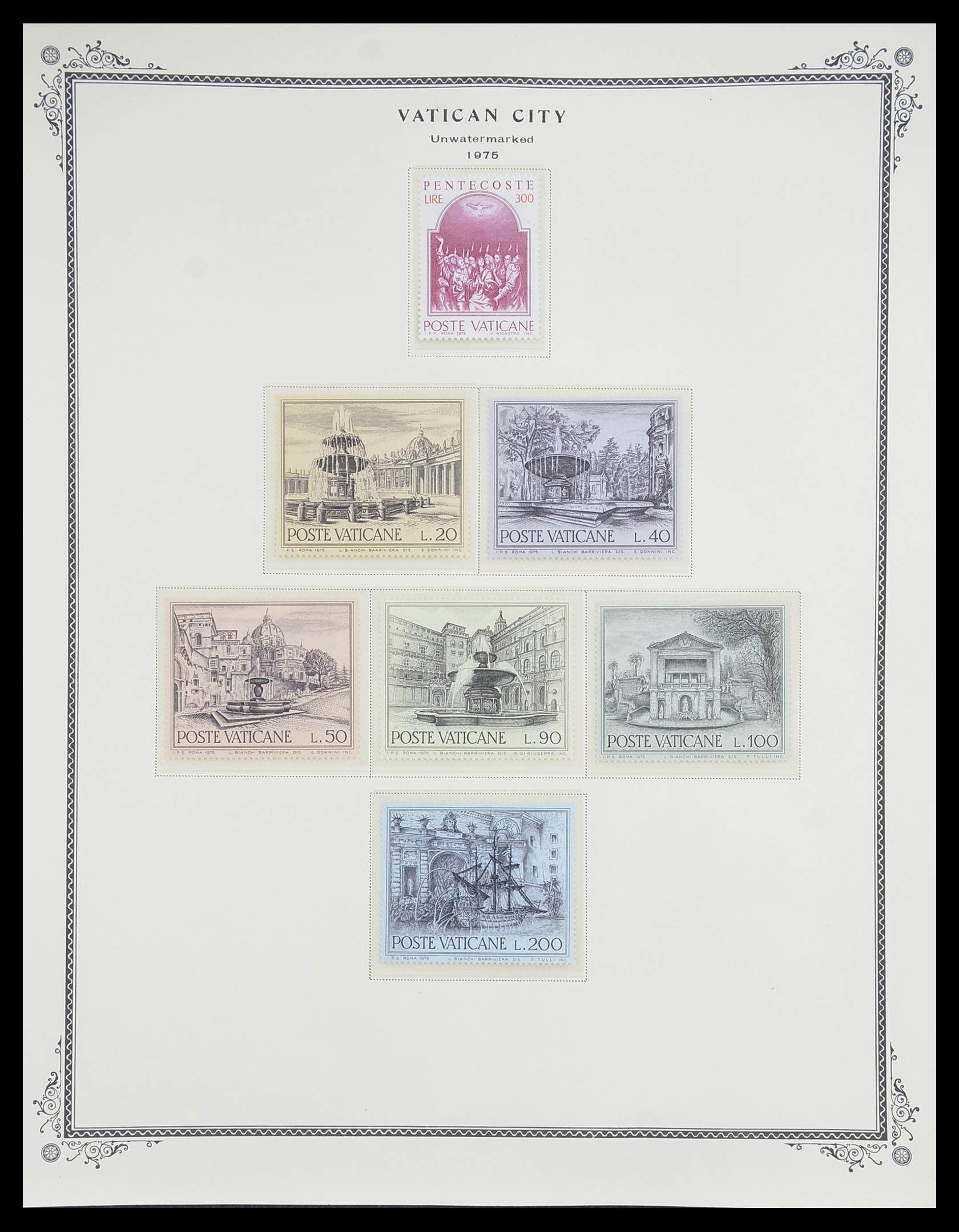 33676 046 - Postzegelverzameling 33676 Vaticaan 1929-1986.