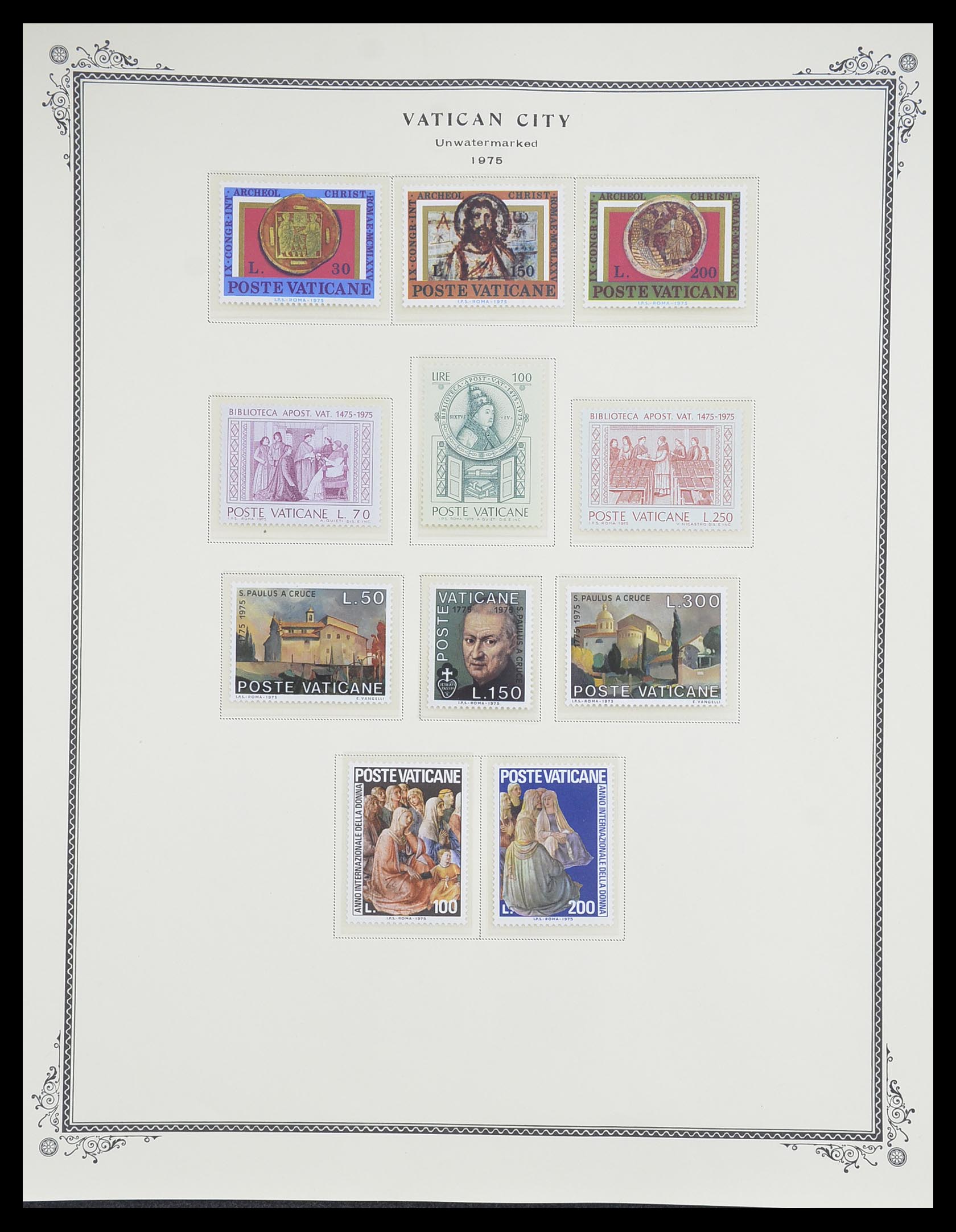 33676 047 - Postzegelverzameling 33676 Vaticaan 1929-1986.