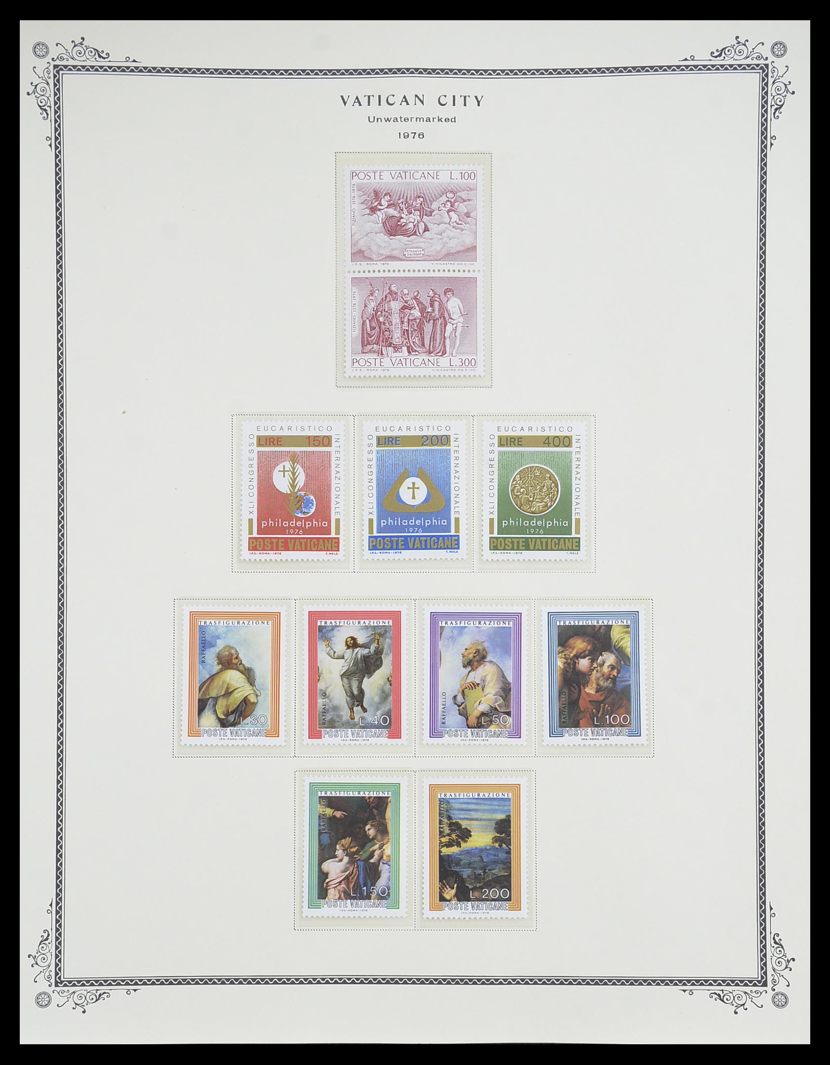33676 048 - Postzegelverzameling 33676 Vaticaan 1929-1986.