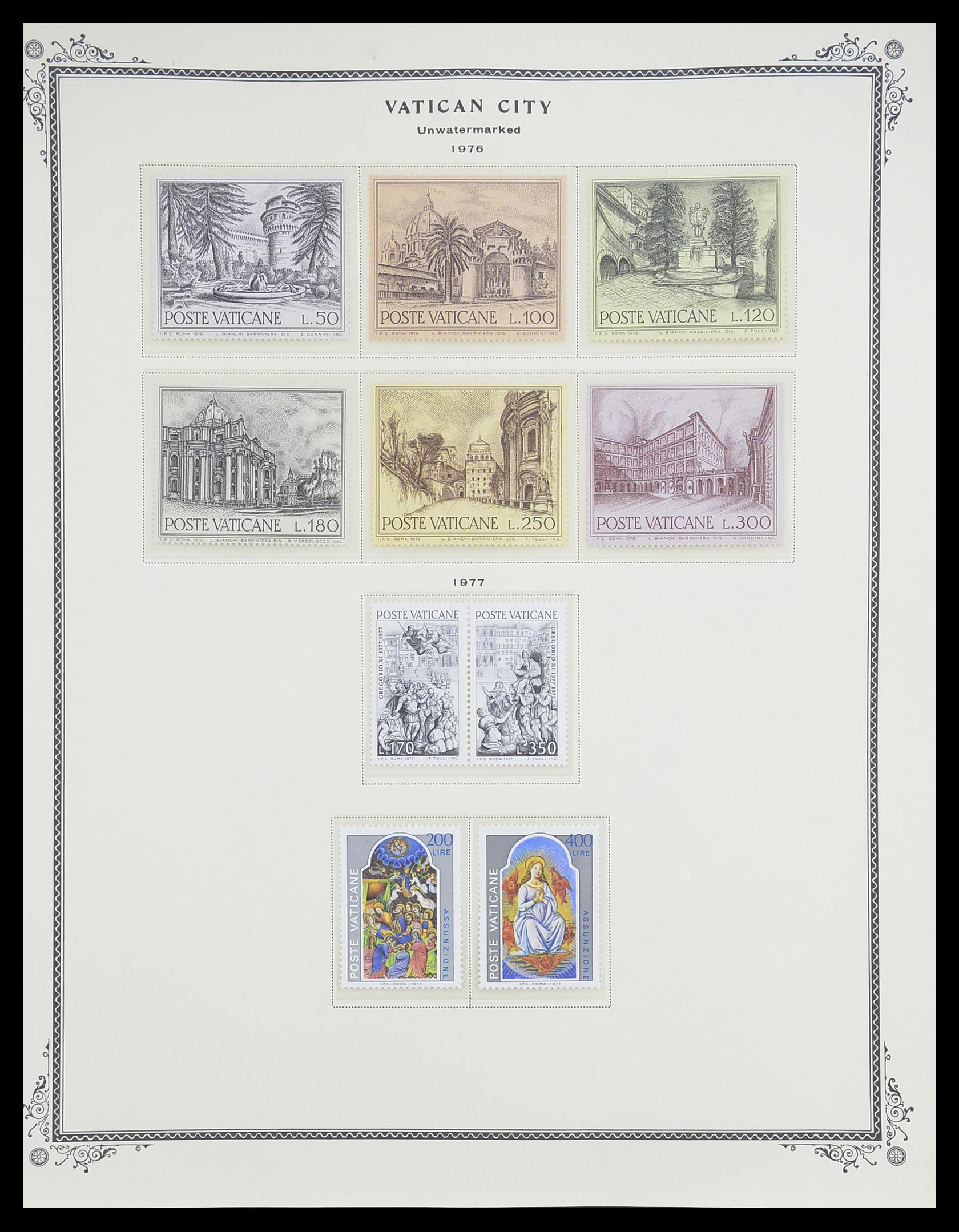 33676 049 - Postzegelverzameling 33676 Vaticaan 1929-1986.