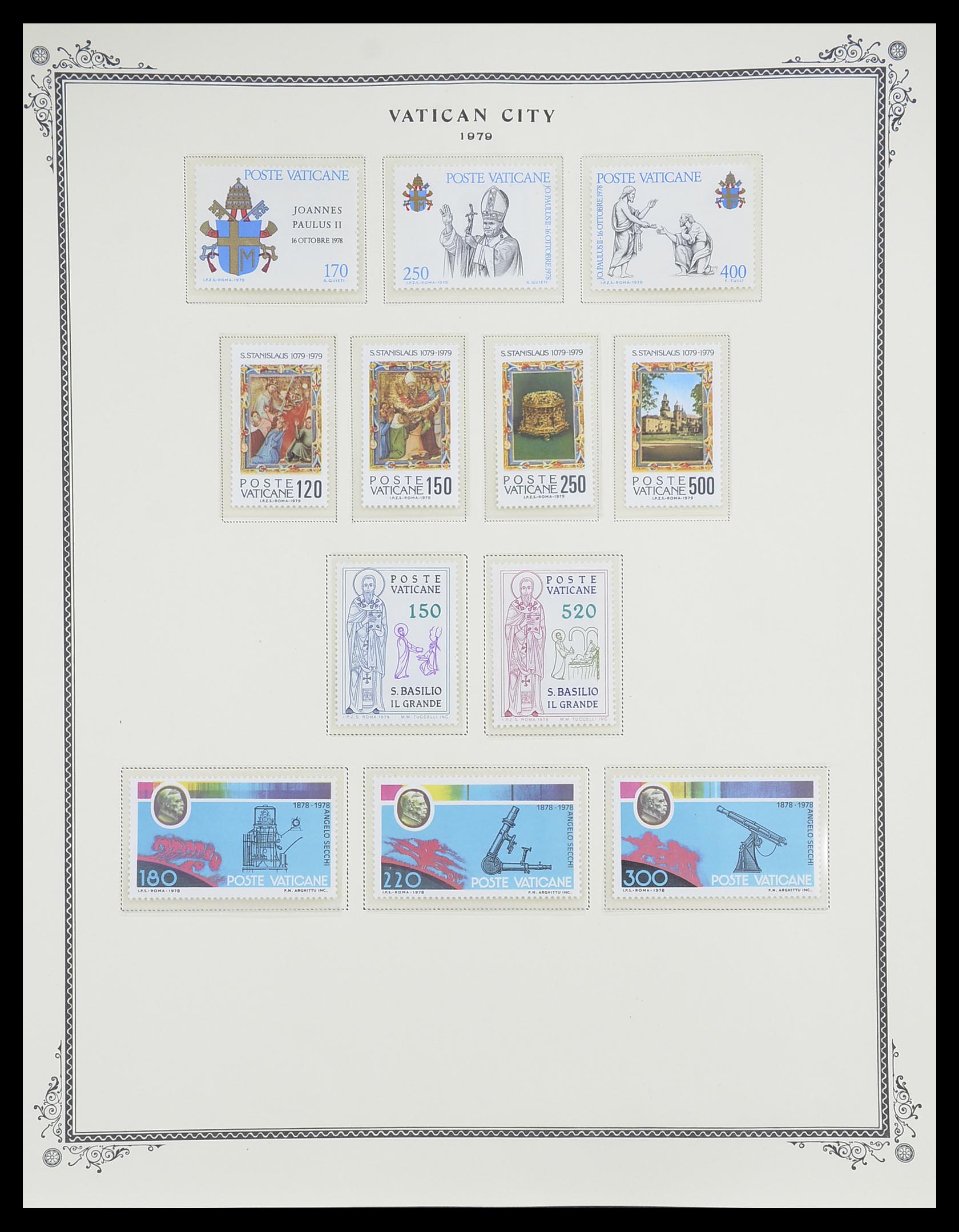 33676 053 - Postzegelverzameling 33676 Vaticaan 1929-1986.