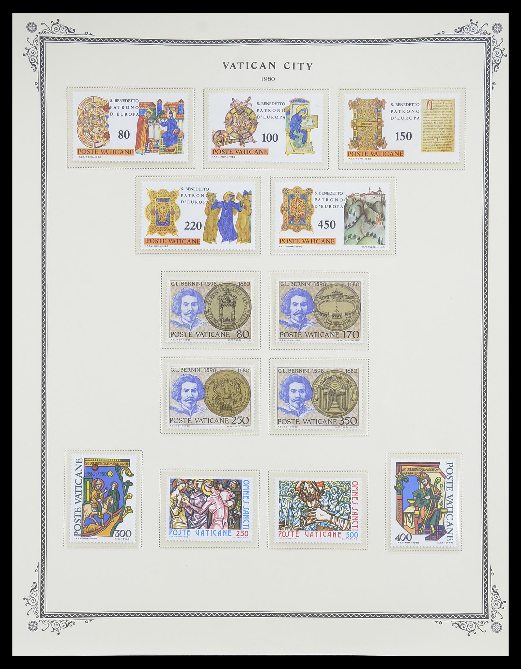 33676 055 - Postzegelverzameling 33676 Vaticaan 1929-1986.