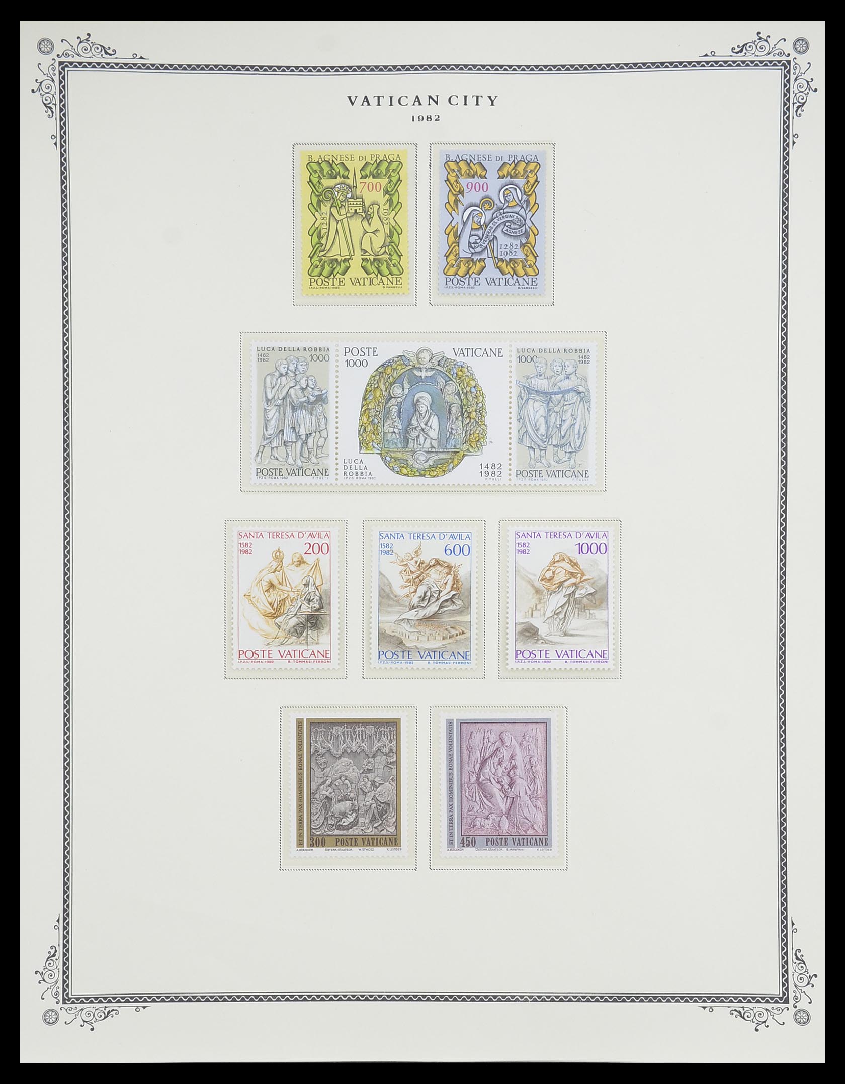 33676 058 - Postzegelverzameling 33676 Vaticaan 1929-1986.