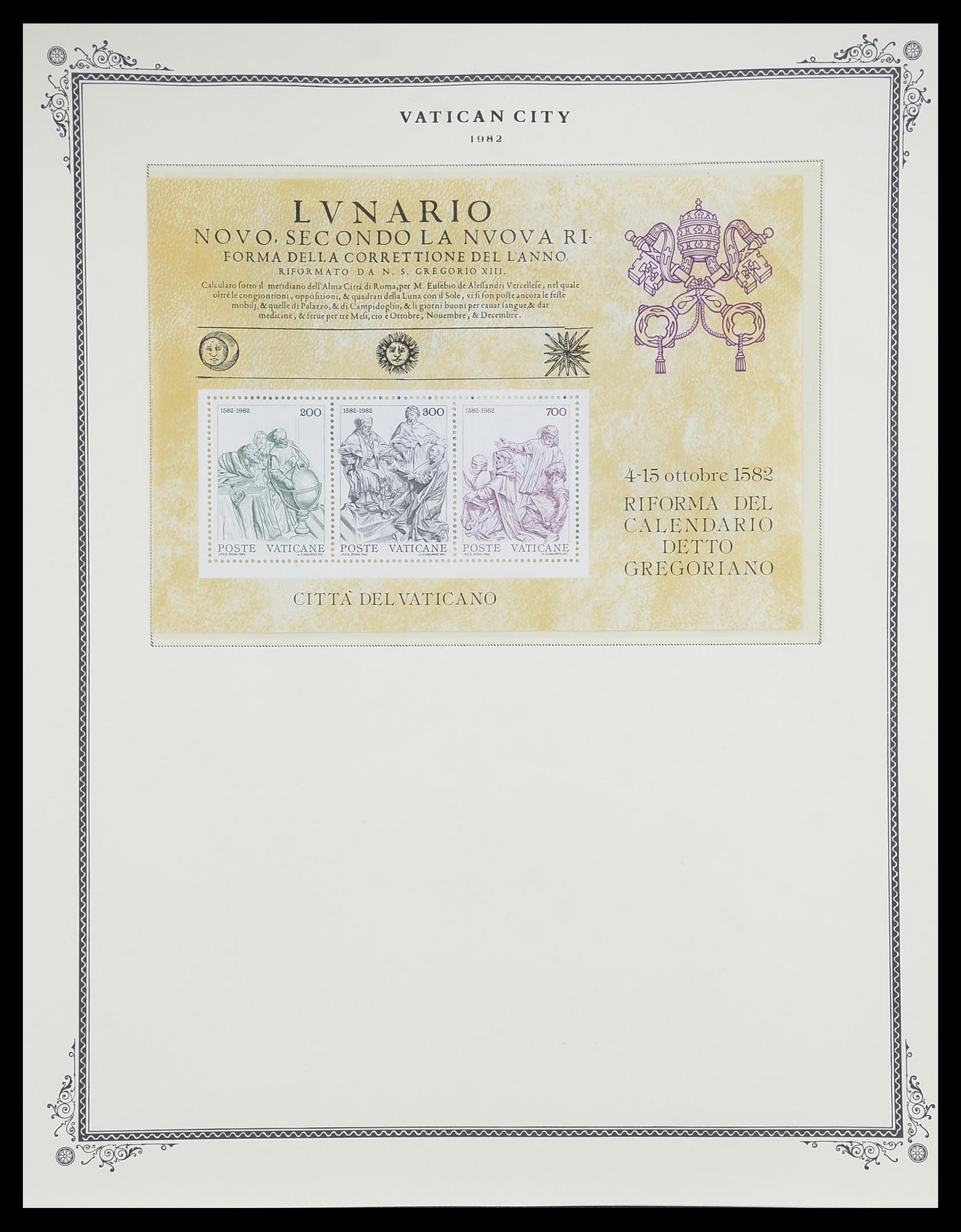 33676 060 - Postzegelverzameling 33676 Vaticaan 1929-1986.