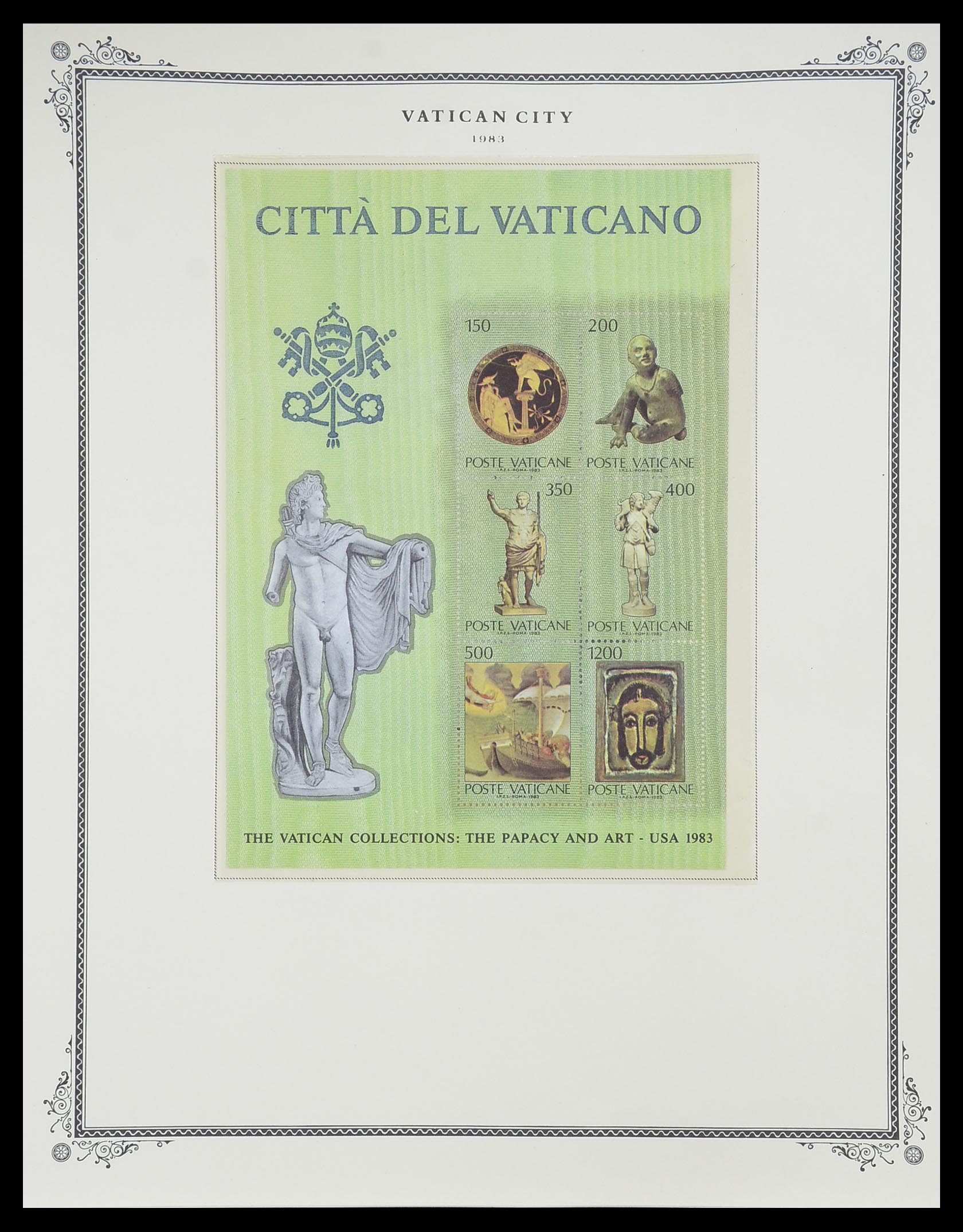 33676 063 - Postzegelverzameling 33676 Vaticaan 1929-1986.