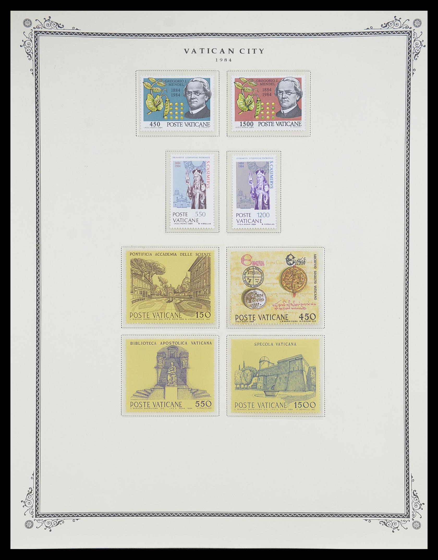 33676 064 - Postzegelverzameling 33676 Vaticaan 1929-1986.