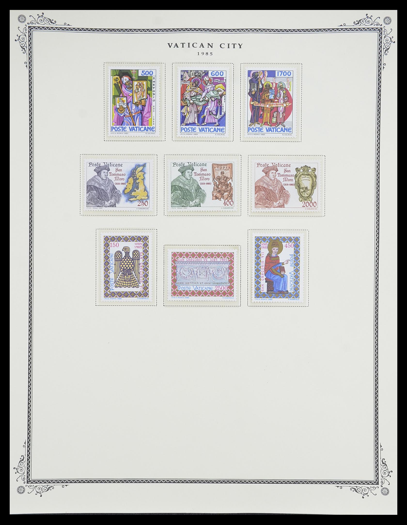 33676 066 - Postzegelverzameling 33676 Vaticaan 1929-1986.