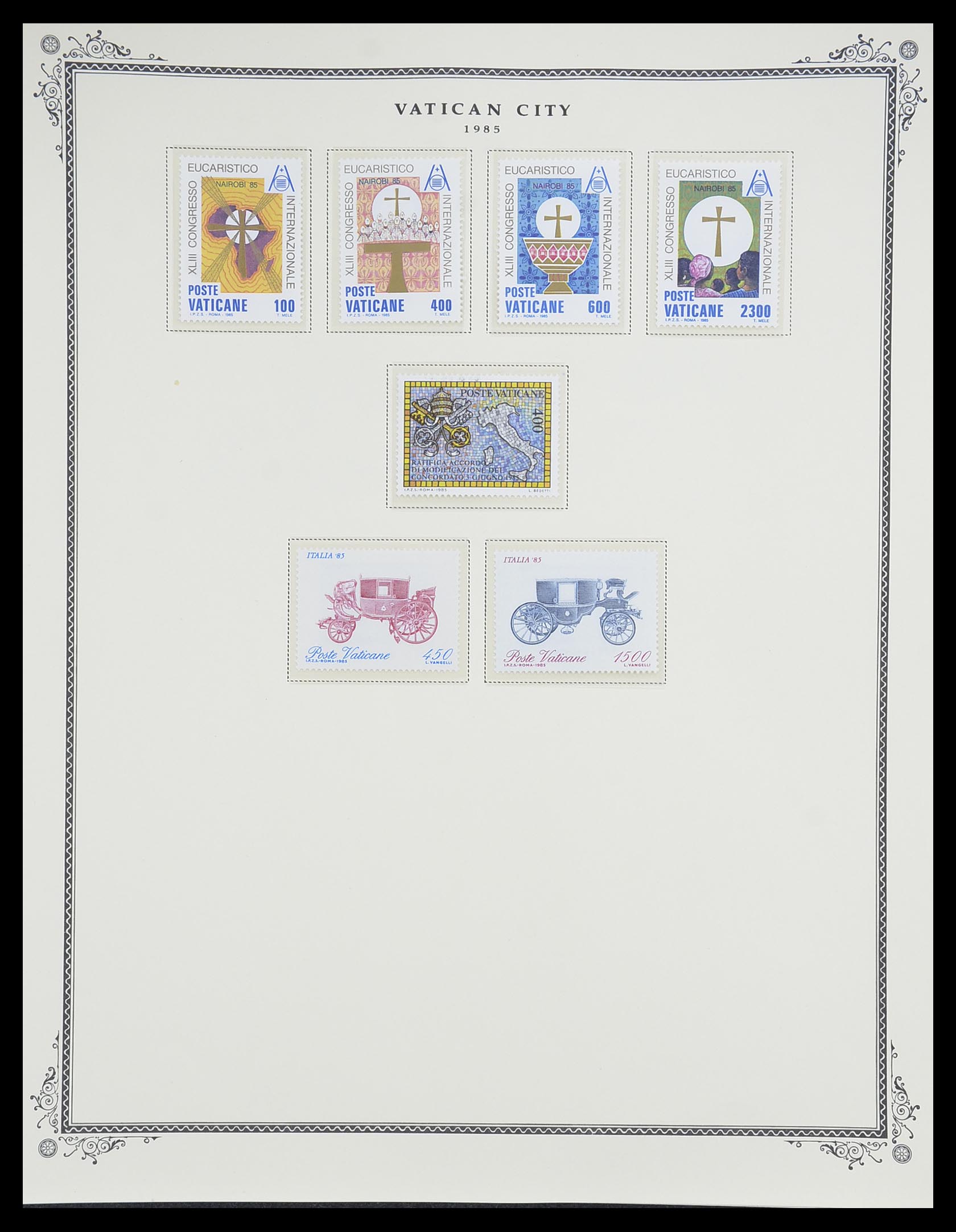 33676 067 - Postzegelverzameling 33676 Vaticaan 1929-1986.