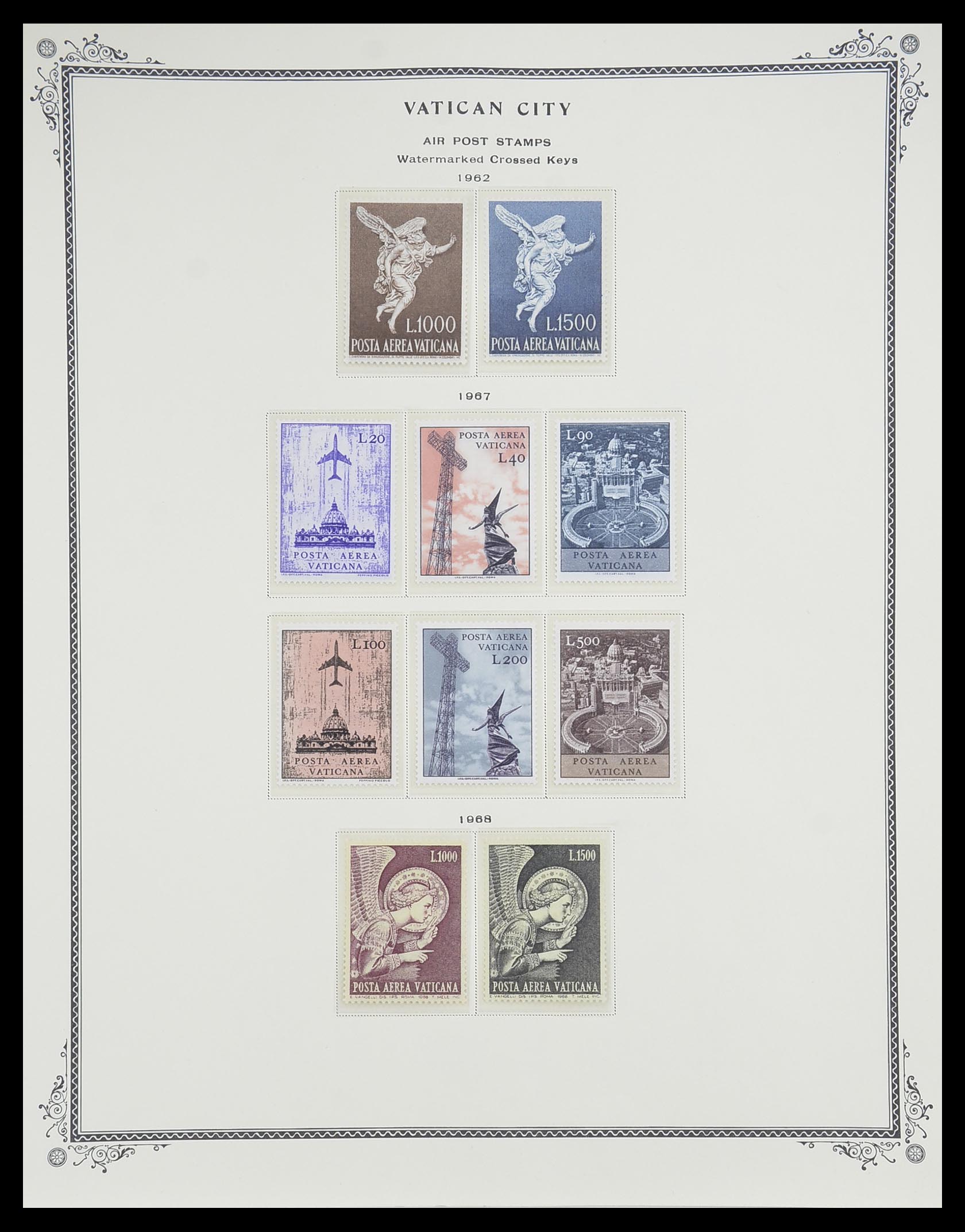 33676 074 - Postzegelverzameling 33676 Vaticaan 1929-1986.