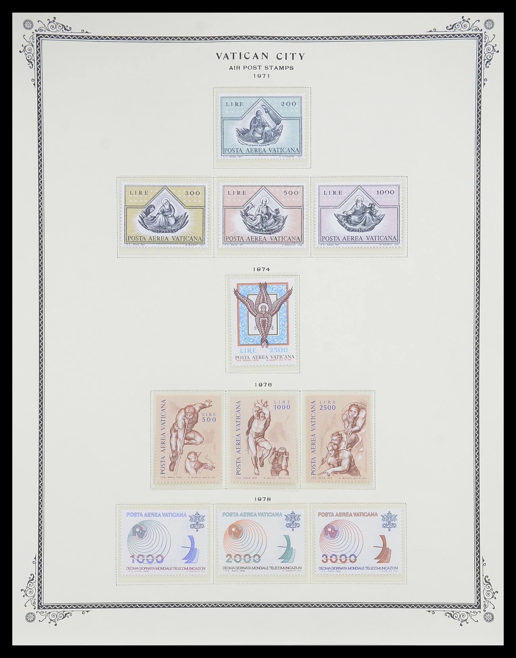 33676 075 - Postzegelverzameling 33676 Vaticaan 1929-1986.