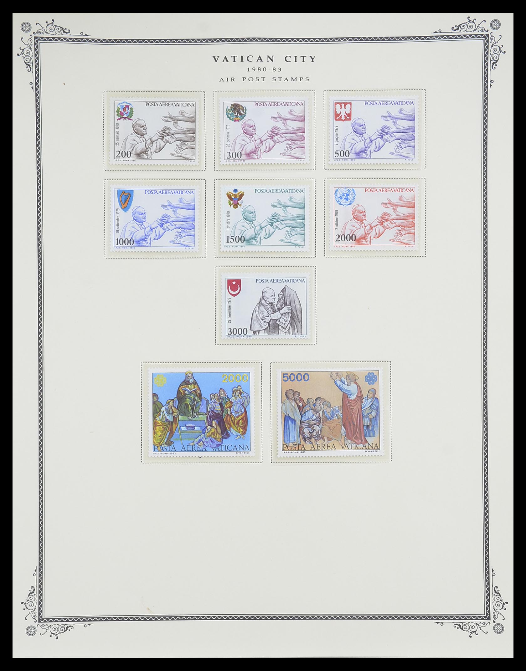 33676 076 - Postzegelverzameling 33676 Vaticaan 1929-1986.