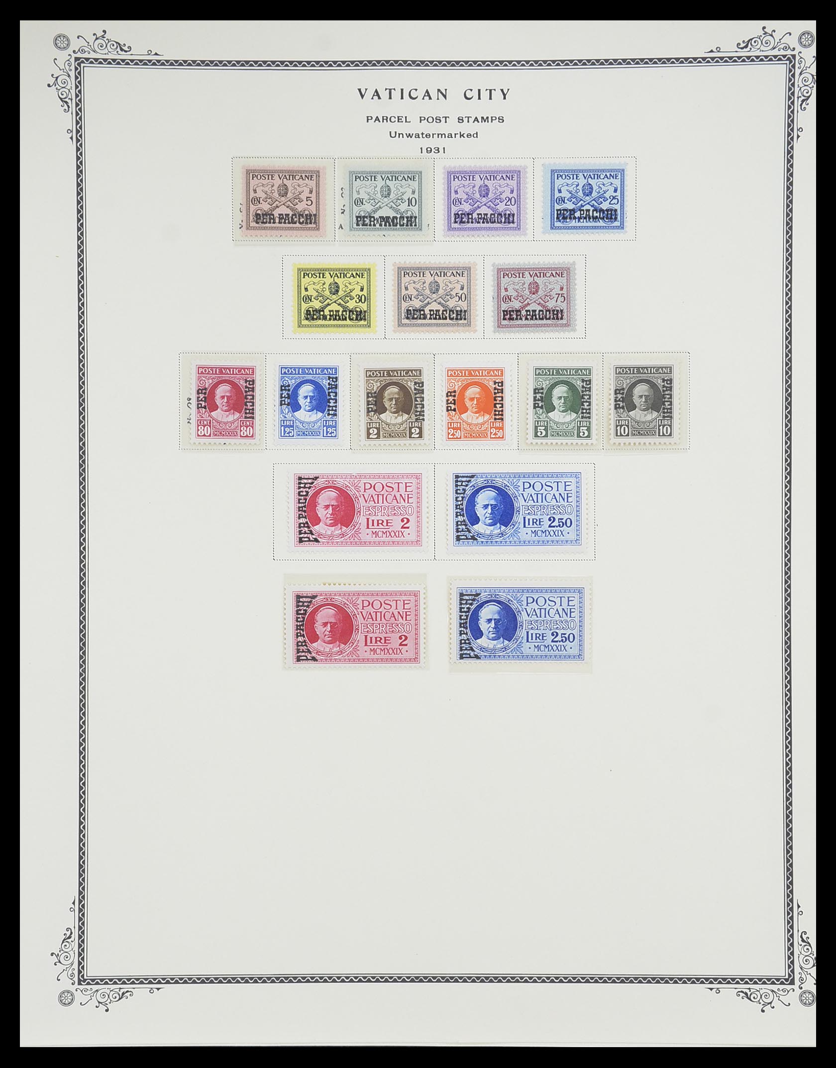33676 081 - Postzegelverzameling 33676 Vaticaan 1929-1986.