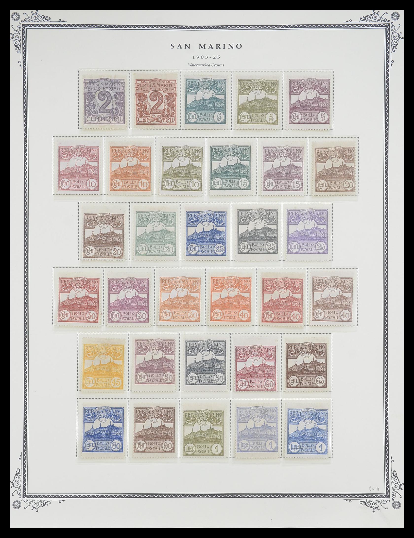 33677 004 - Stamp collection 33677 San Marino 1877-1976.