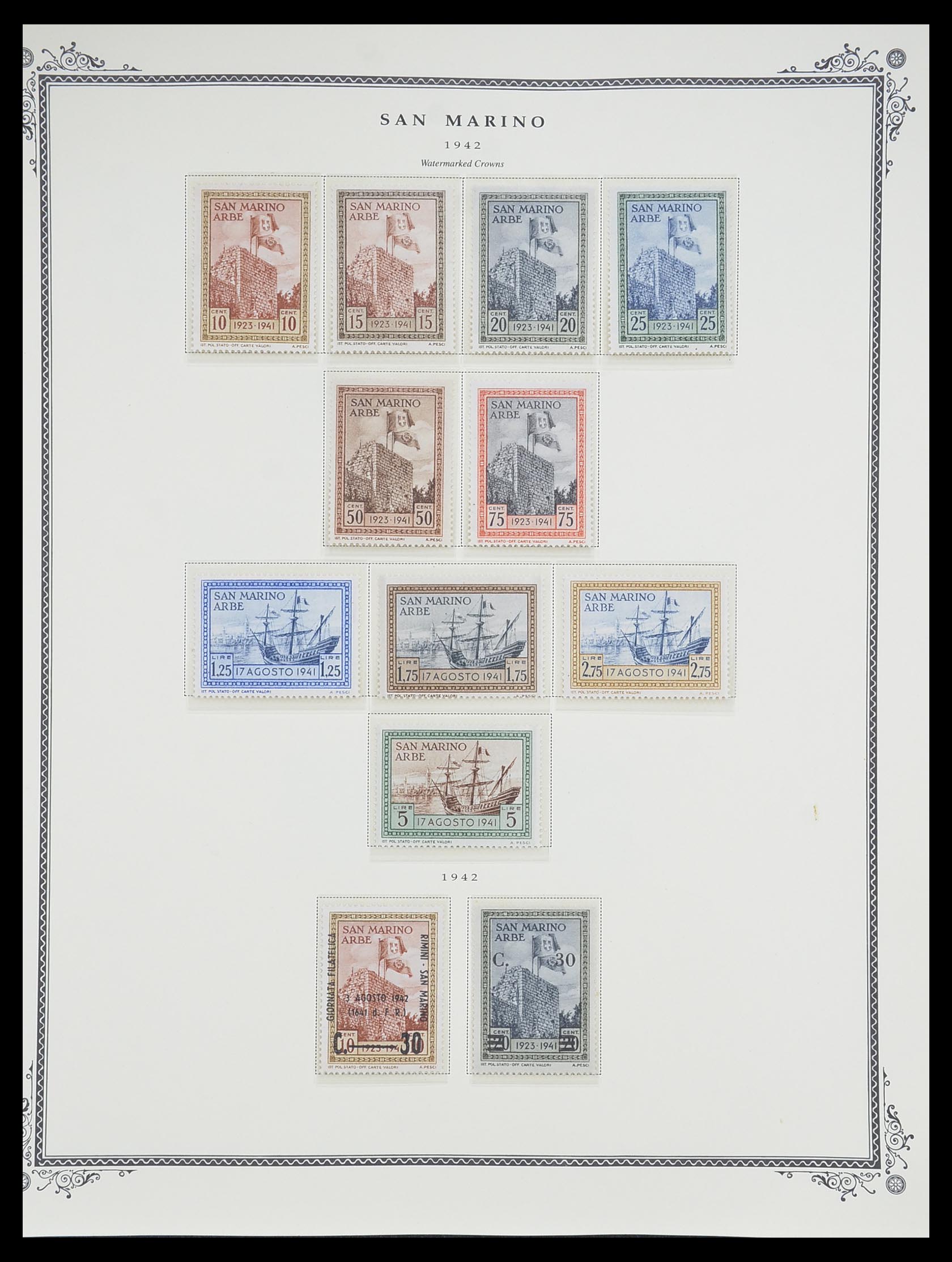 33677 014 - Stamp collection 33677 San Marino 1877-1976.