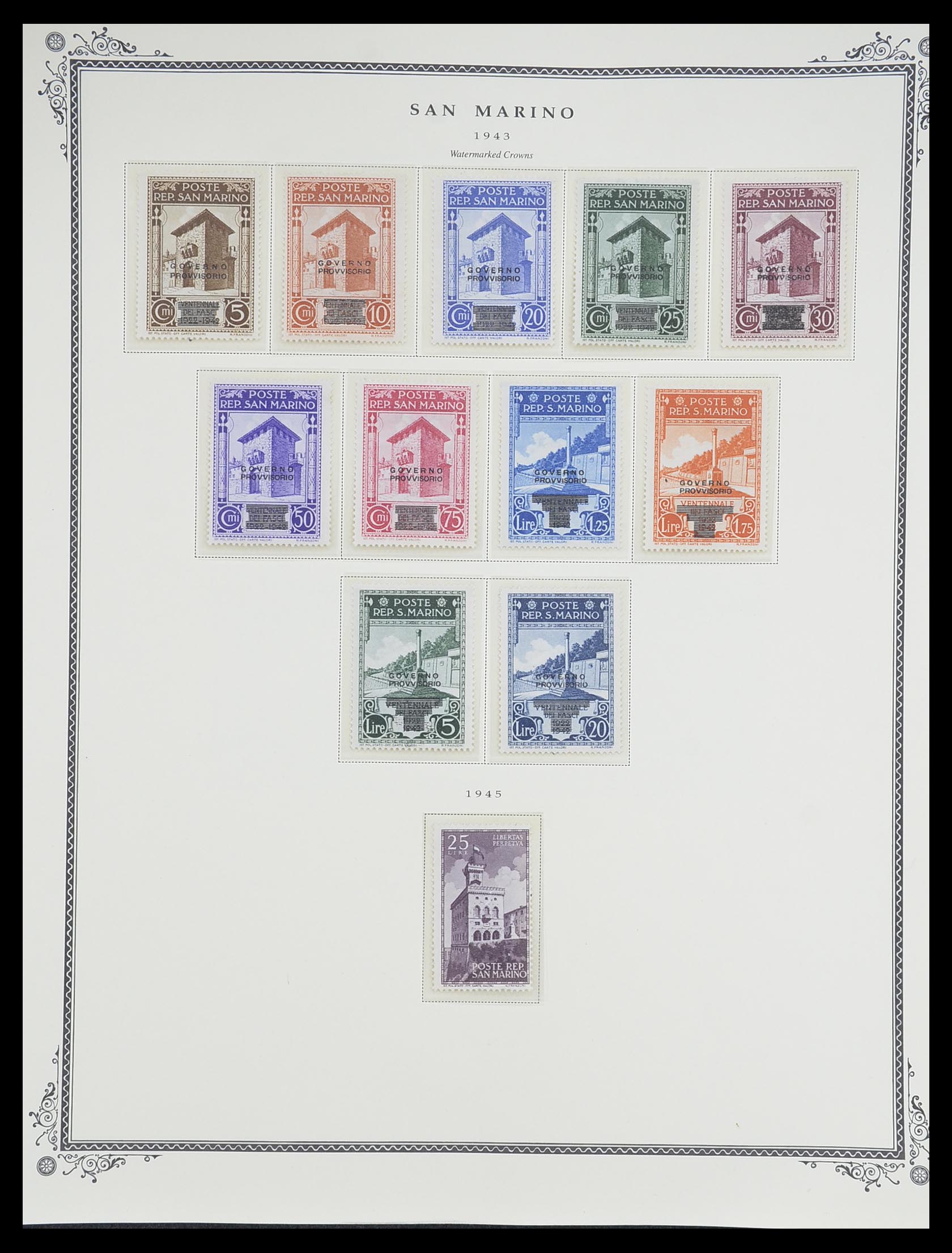 33677 017 - Stamp collection 33677 San Marino 1877-1976.