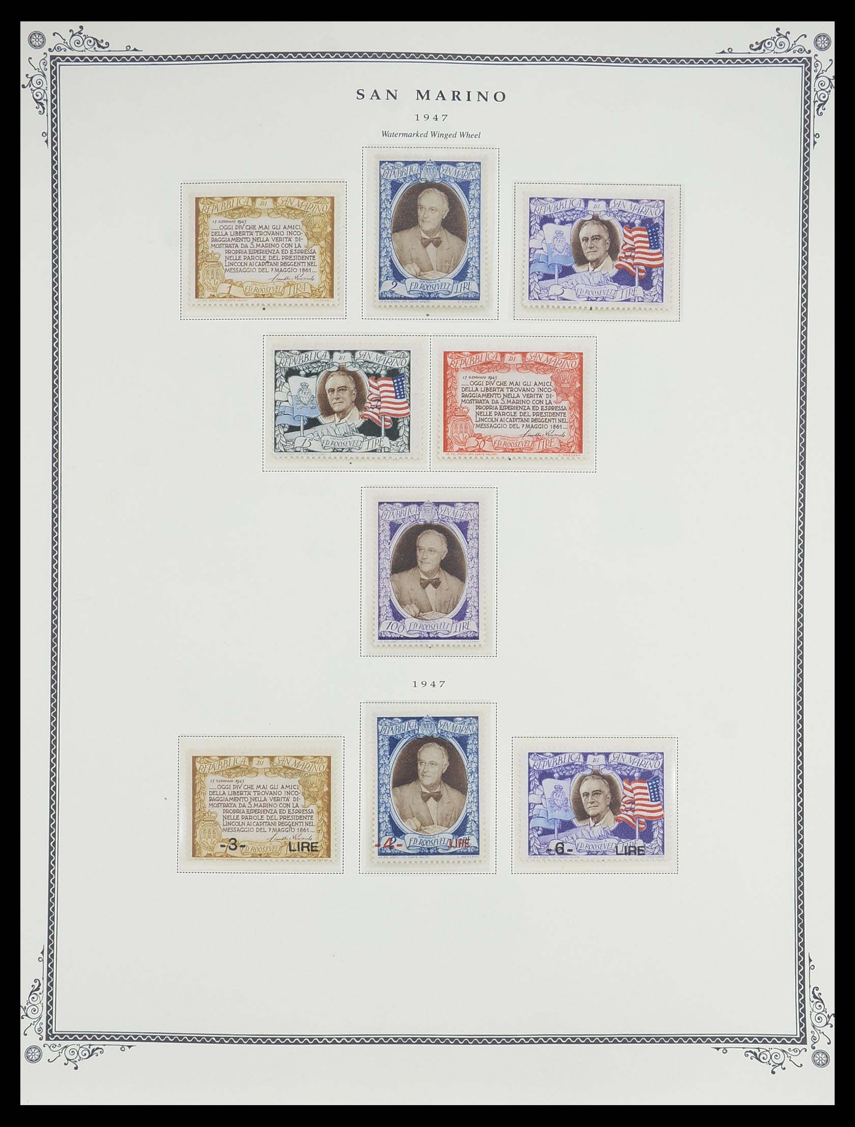 33677 020 - Stamp collection 33677 San Marino 1877-1976.