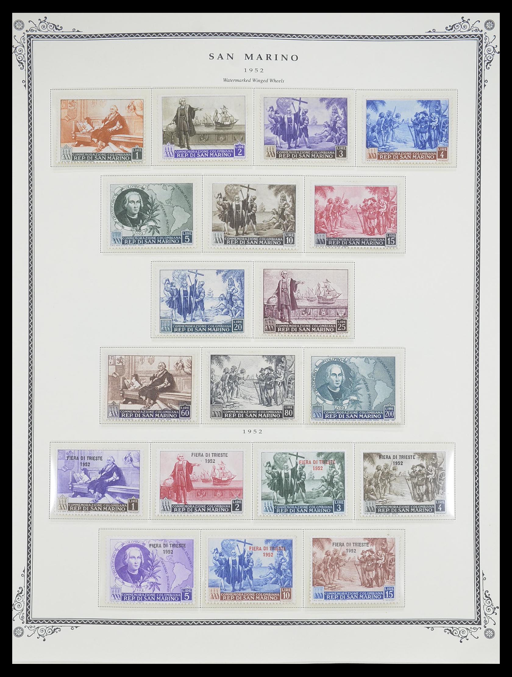 33677 023 - Postzegelverzameling 33677 San Marino 1877-1976.