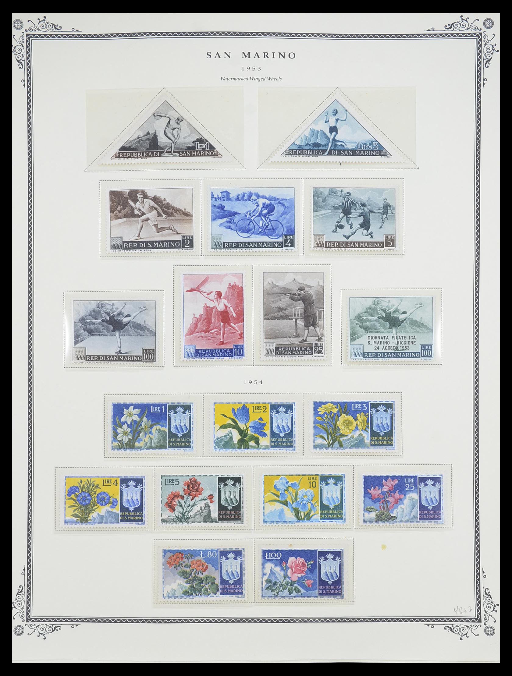 33677 024 - Postzegelverzameling 33677 San Marino 1877-1976.