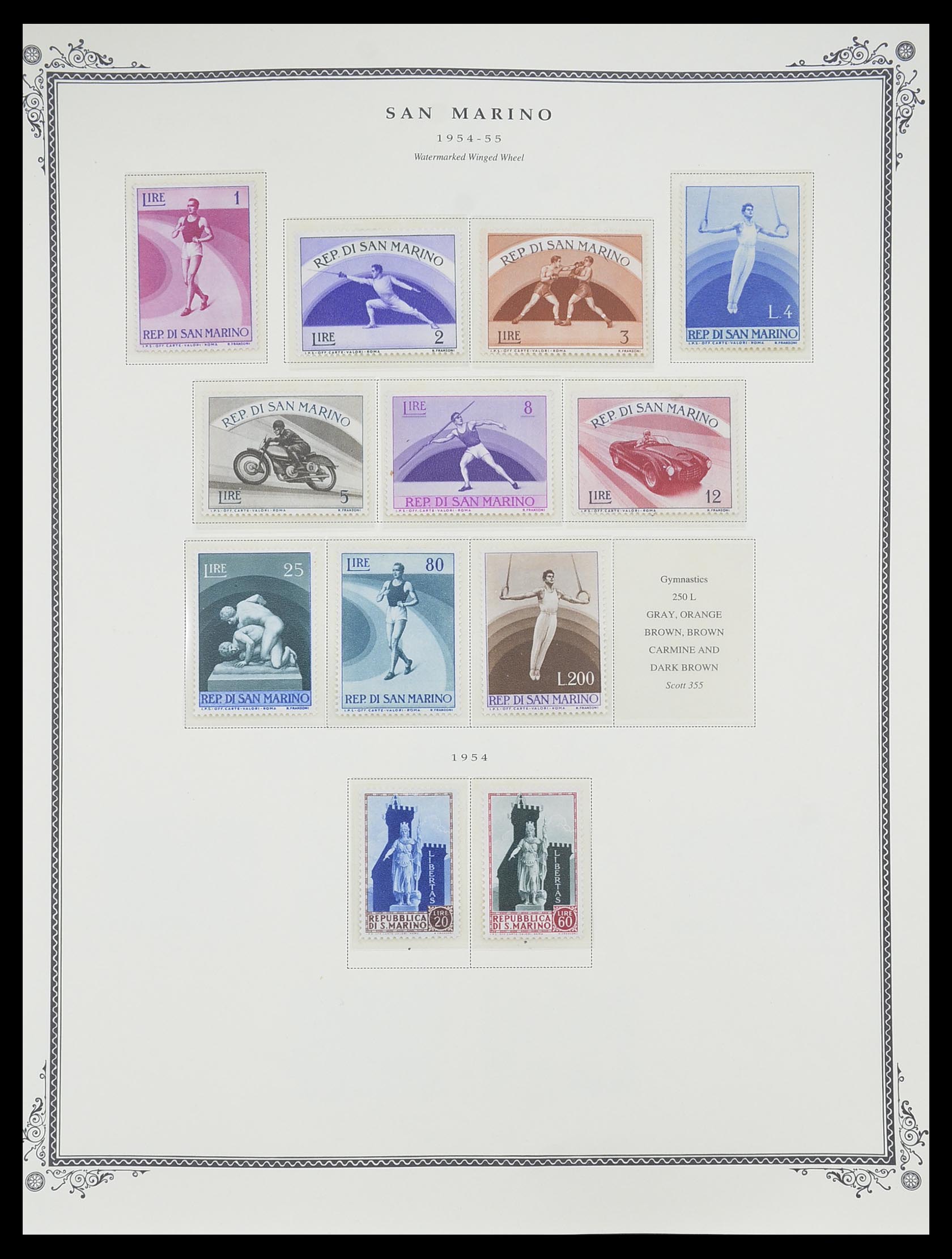 33677 025 - Stamp collection 33677 San Marino 1877-1976.