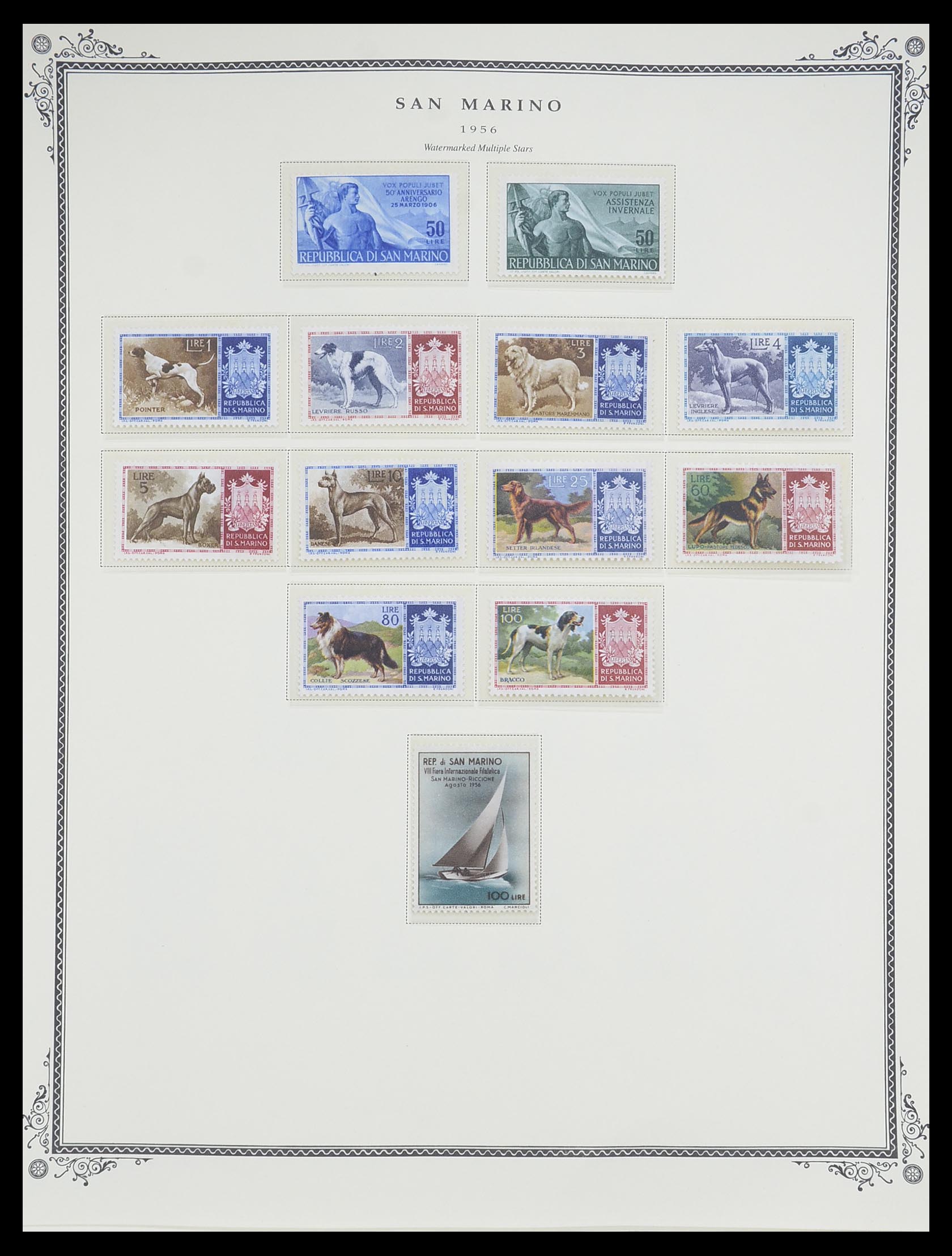33677 027 - Postzegelverzameling 33677 San Marino 1877-1976.