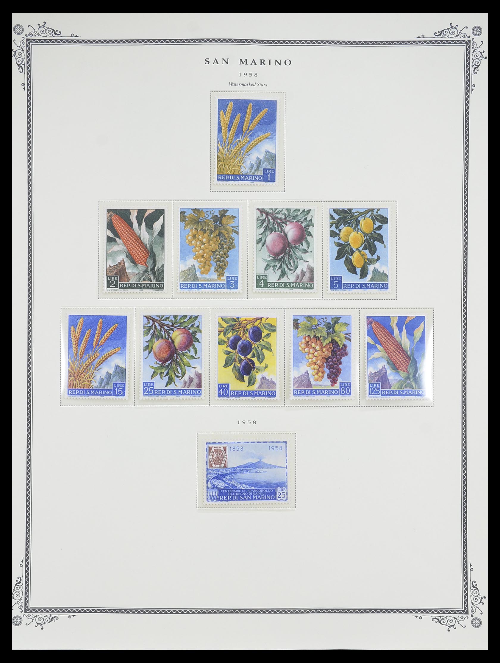 33677 030 - Postzegelverzameling 33677 San Marino 1877-1976.