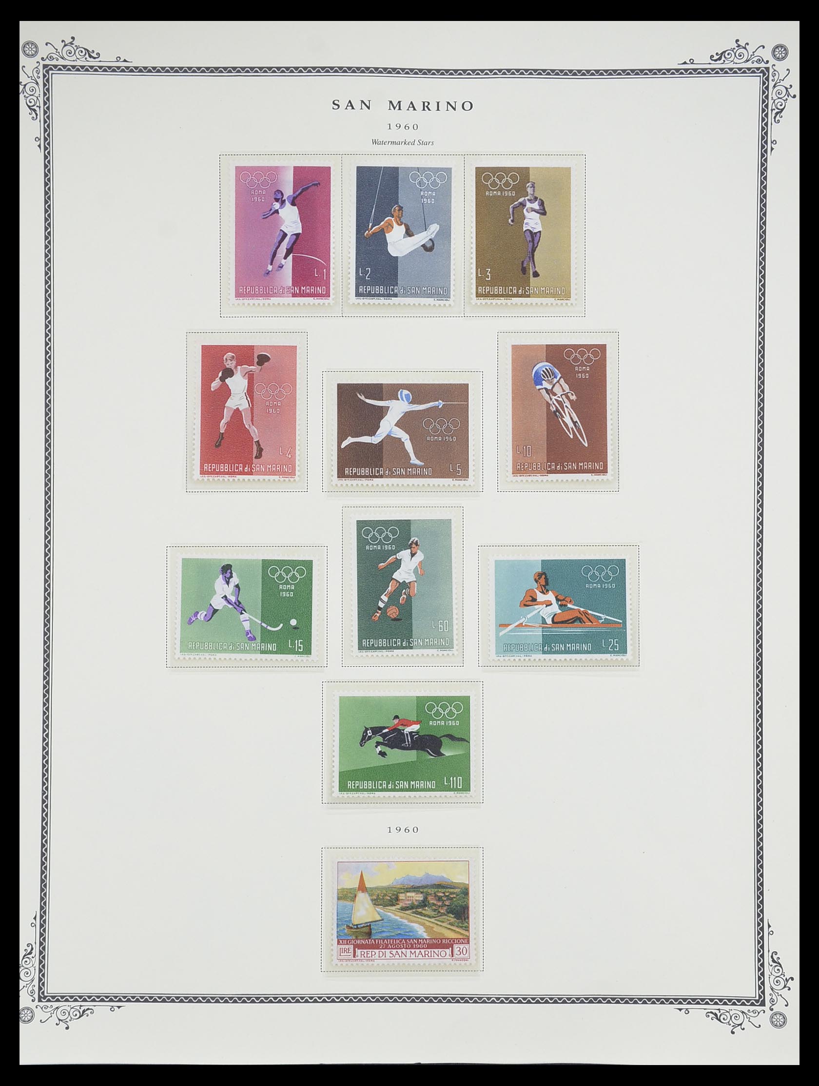 33677 034 - Postzegelverzameling 33677 San Marino 1877-1976.