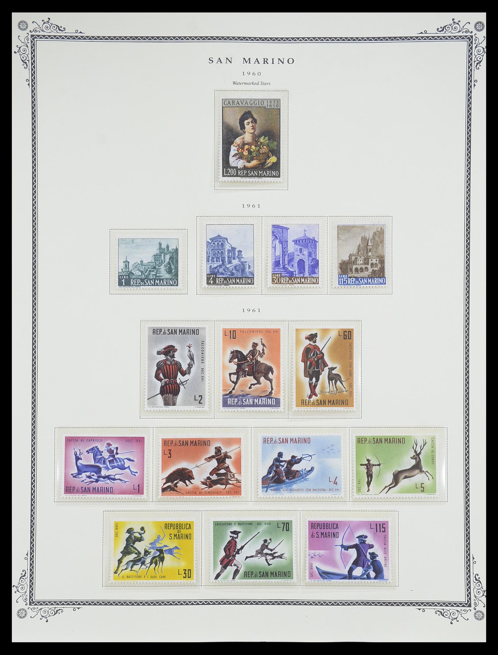 33677 035 - Postzegelverzameling 33677 San Marino 1877-1976.