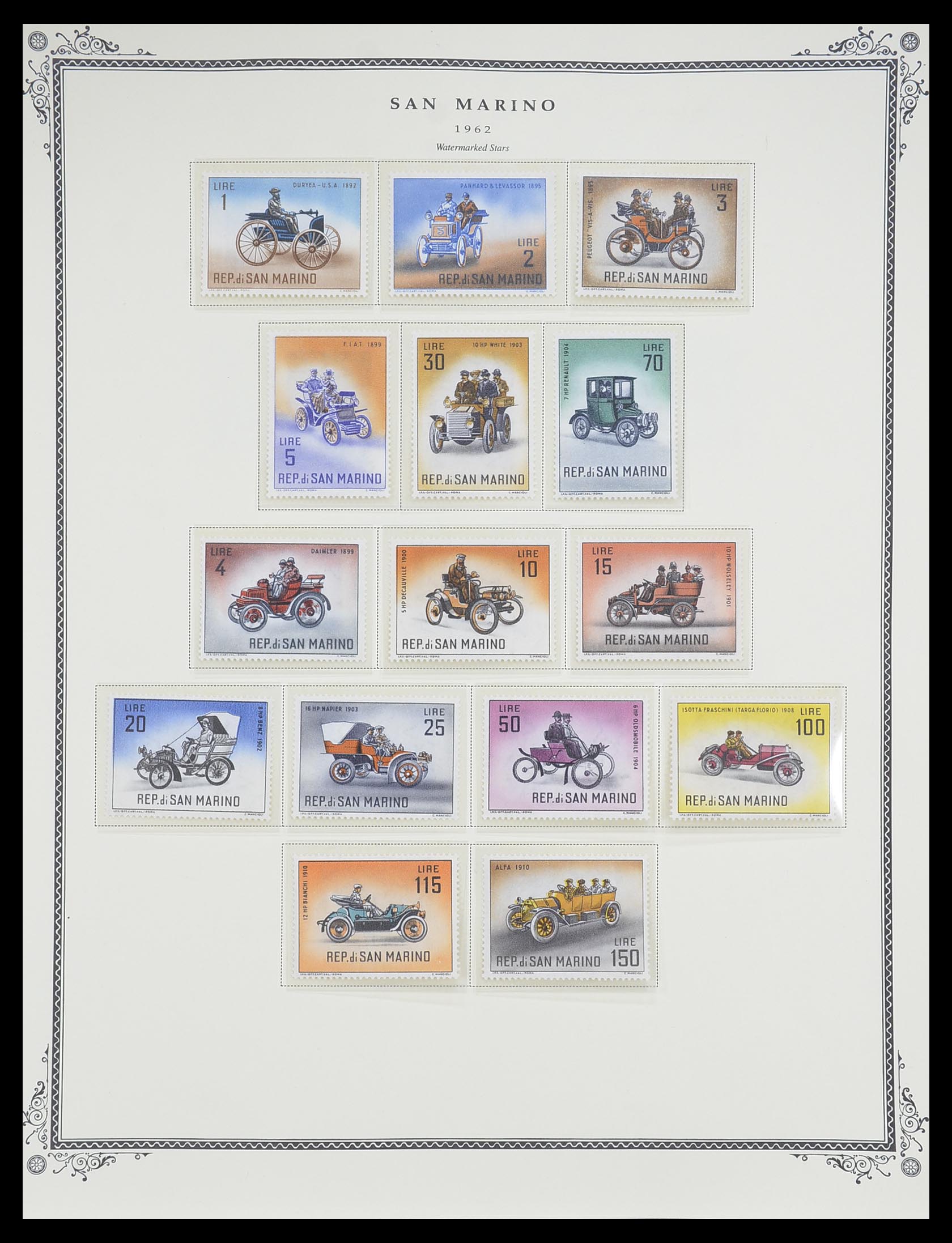 33677 037 - Postzegelverzameling 33677 San Marino 1877-1976.