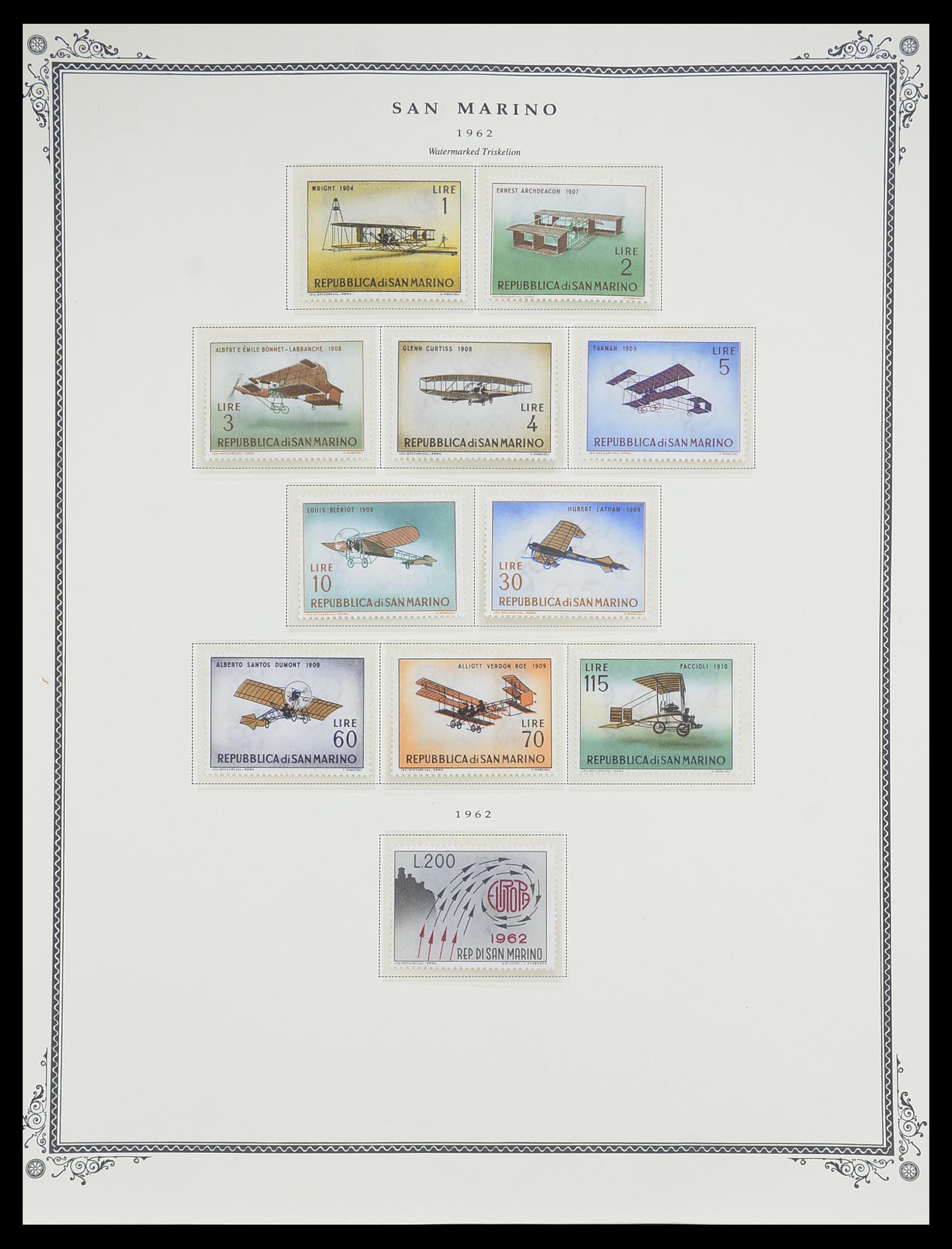 33677 038 - Postzegelverzameling 33677 San Marino 1877-1976.